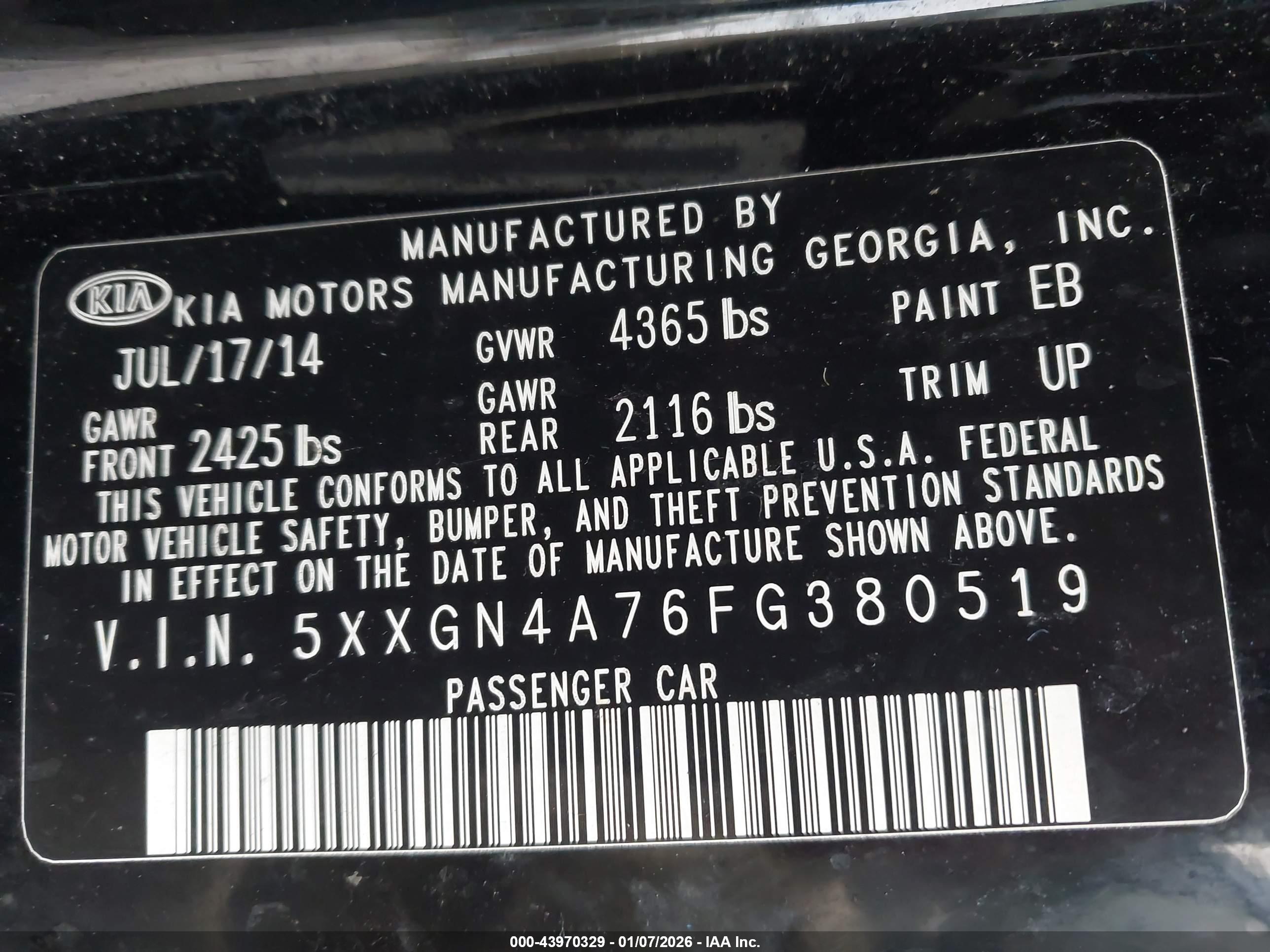 KIA OPTIMA image 9