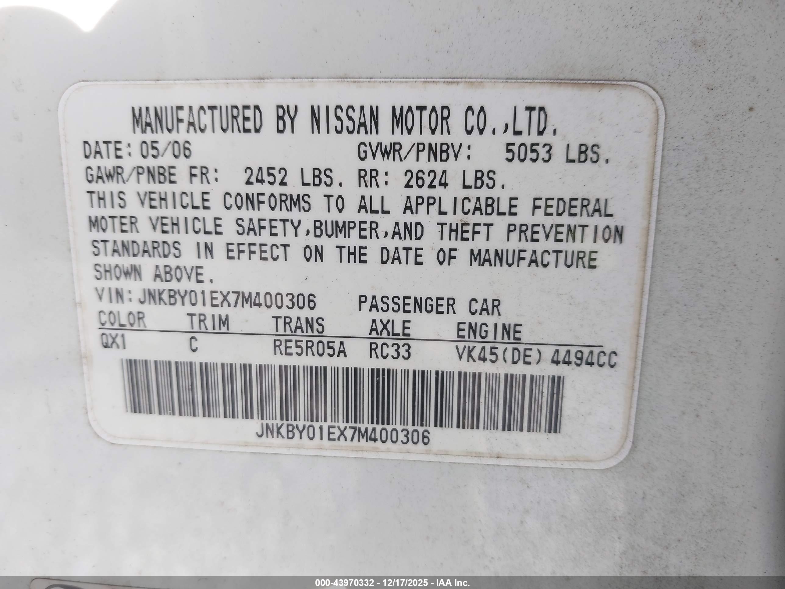 INFINITI M45 image 9