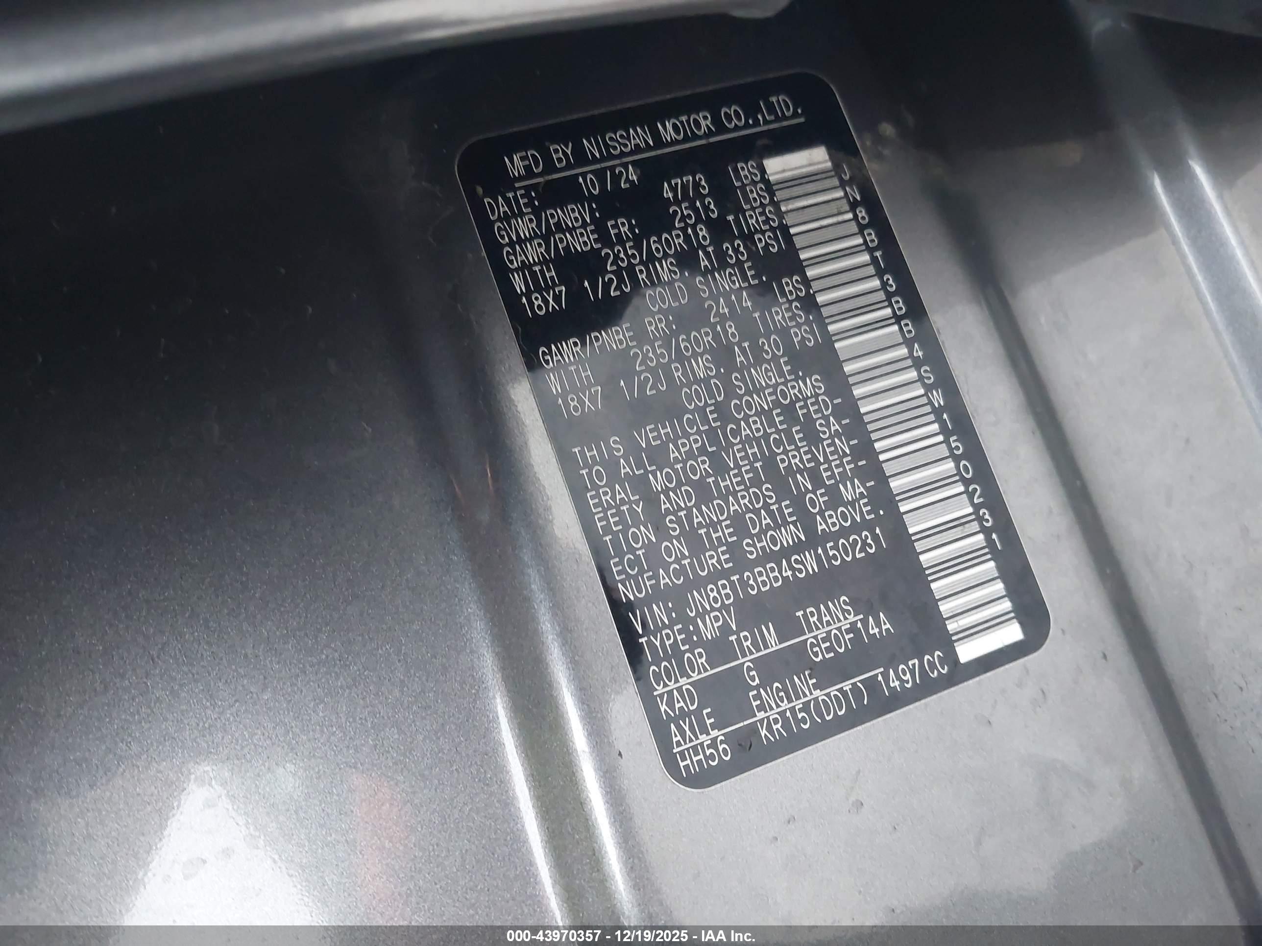 NISSAN ROGUE image 9
