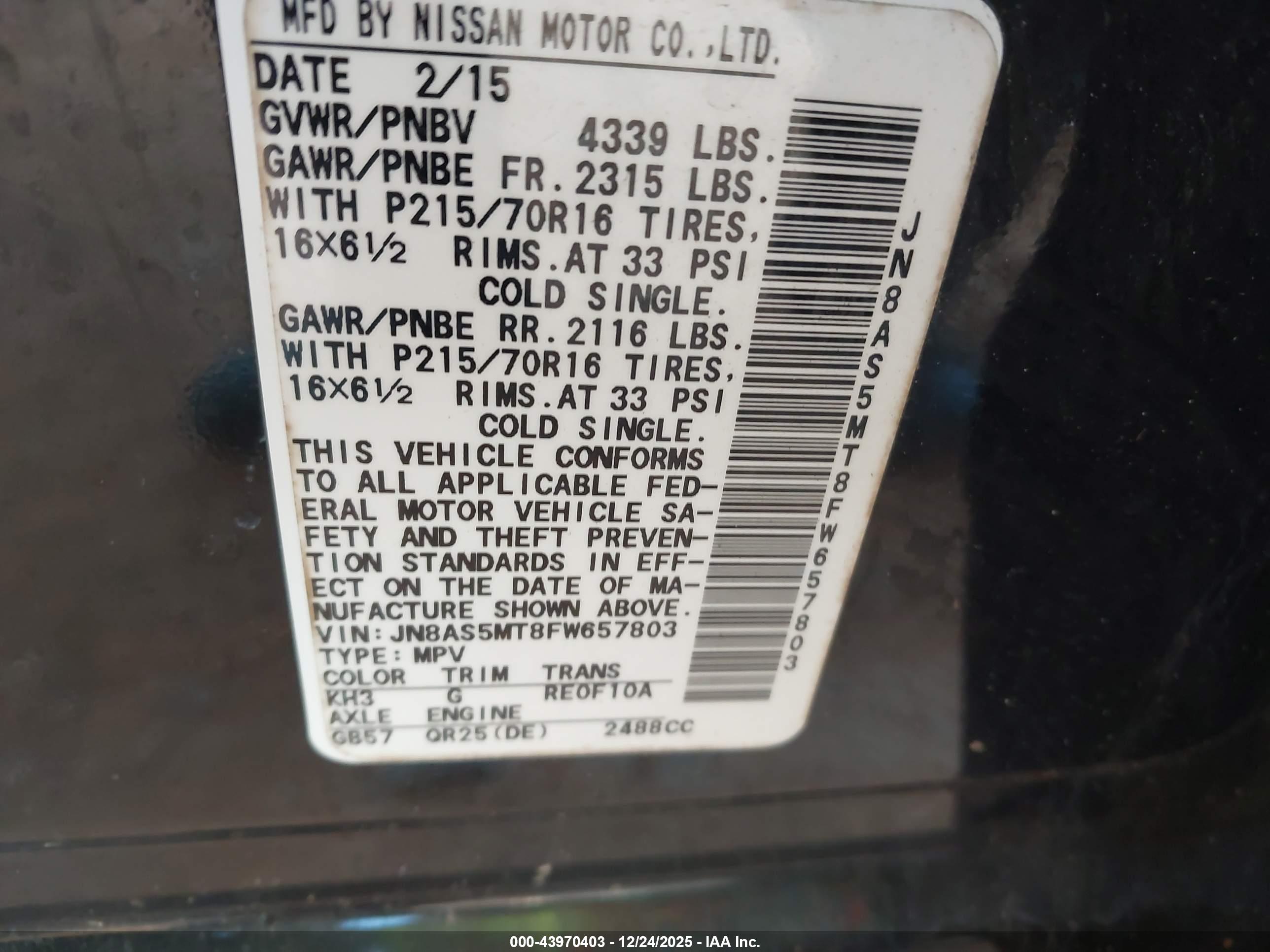 NISSAN ROGUE image 9