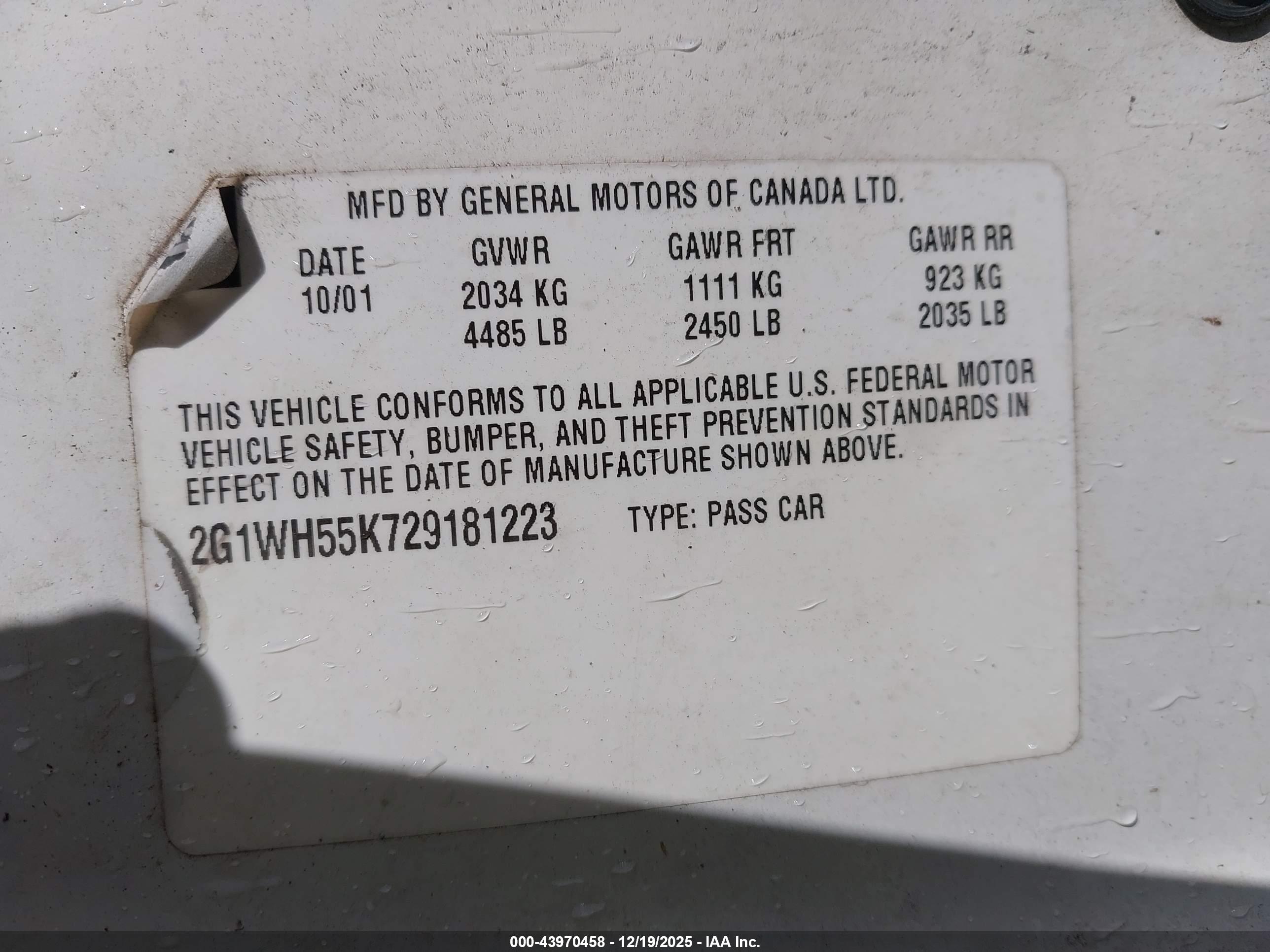 CHEVROLET IMPALA image 9