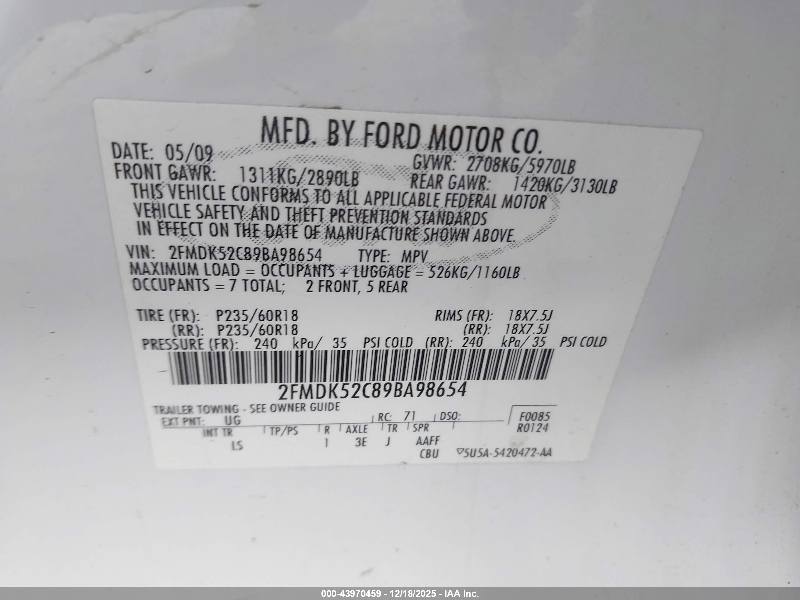 FORD FLEX image 9