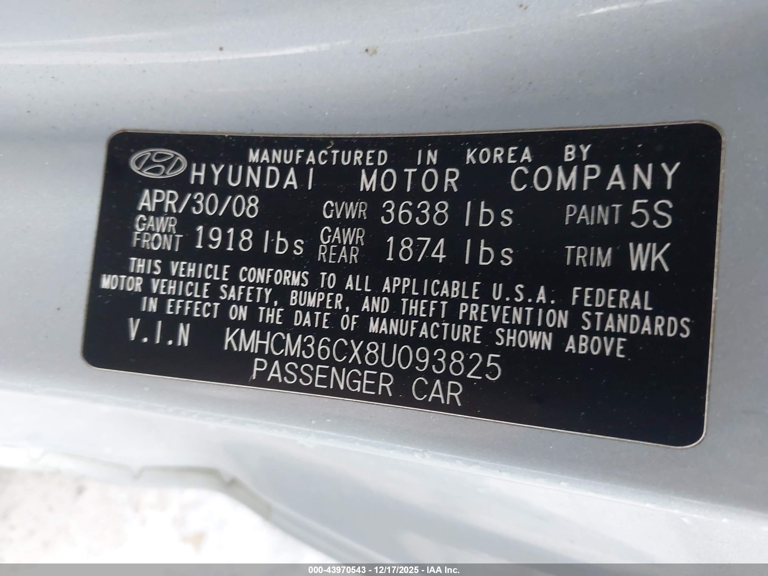 HYUNDAI ACCENT image 9