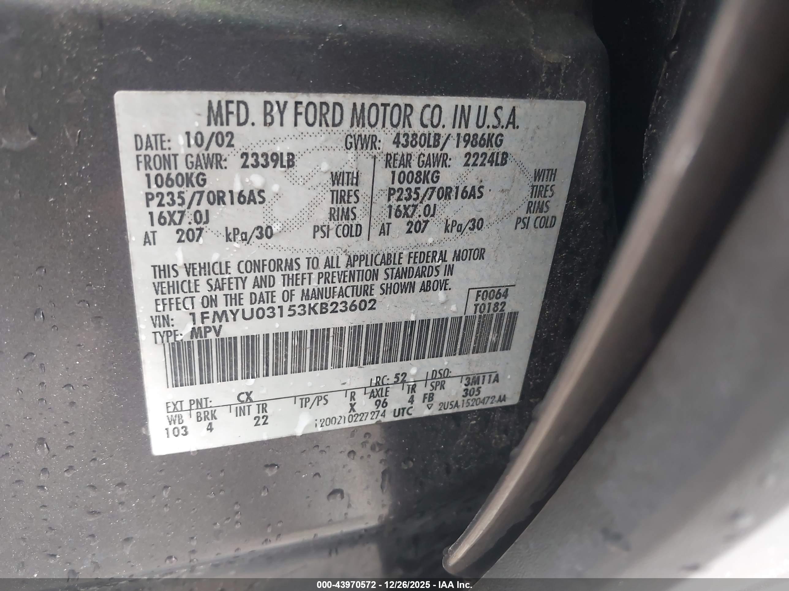 FORD ESCAPE image 9
