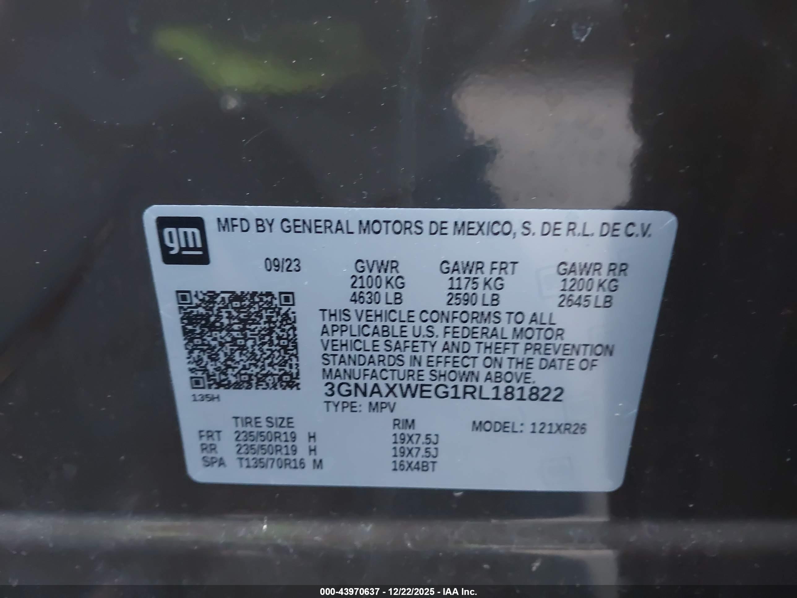 CHEVROLET EQUINOX image 9