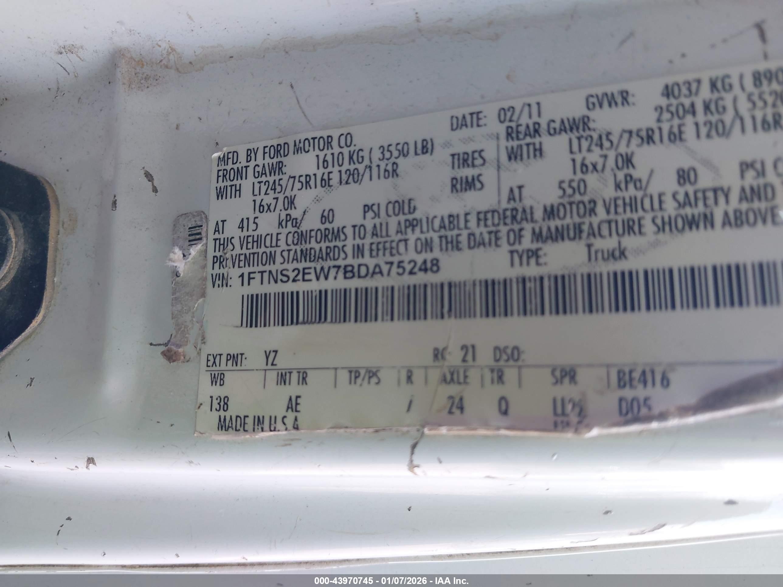 FORD E-250 image 9