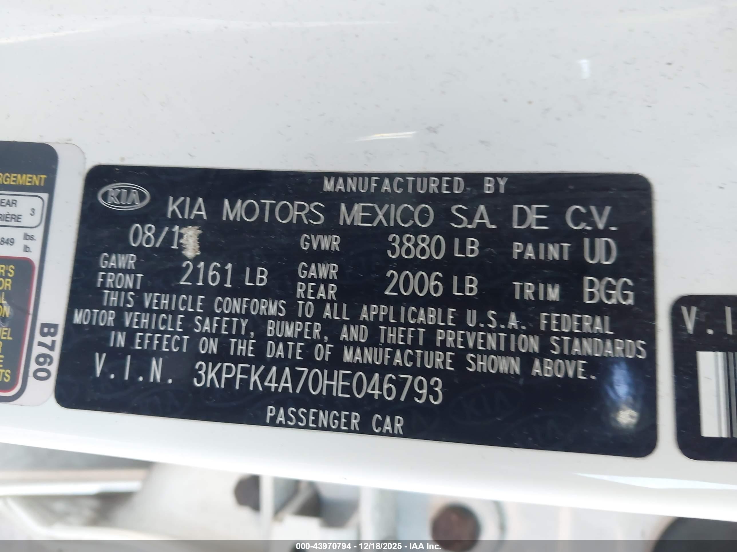 KIA FORTE image 9