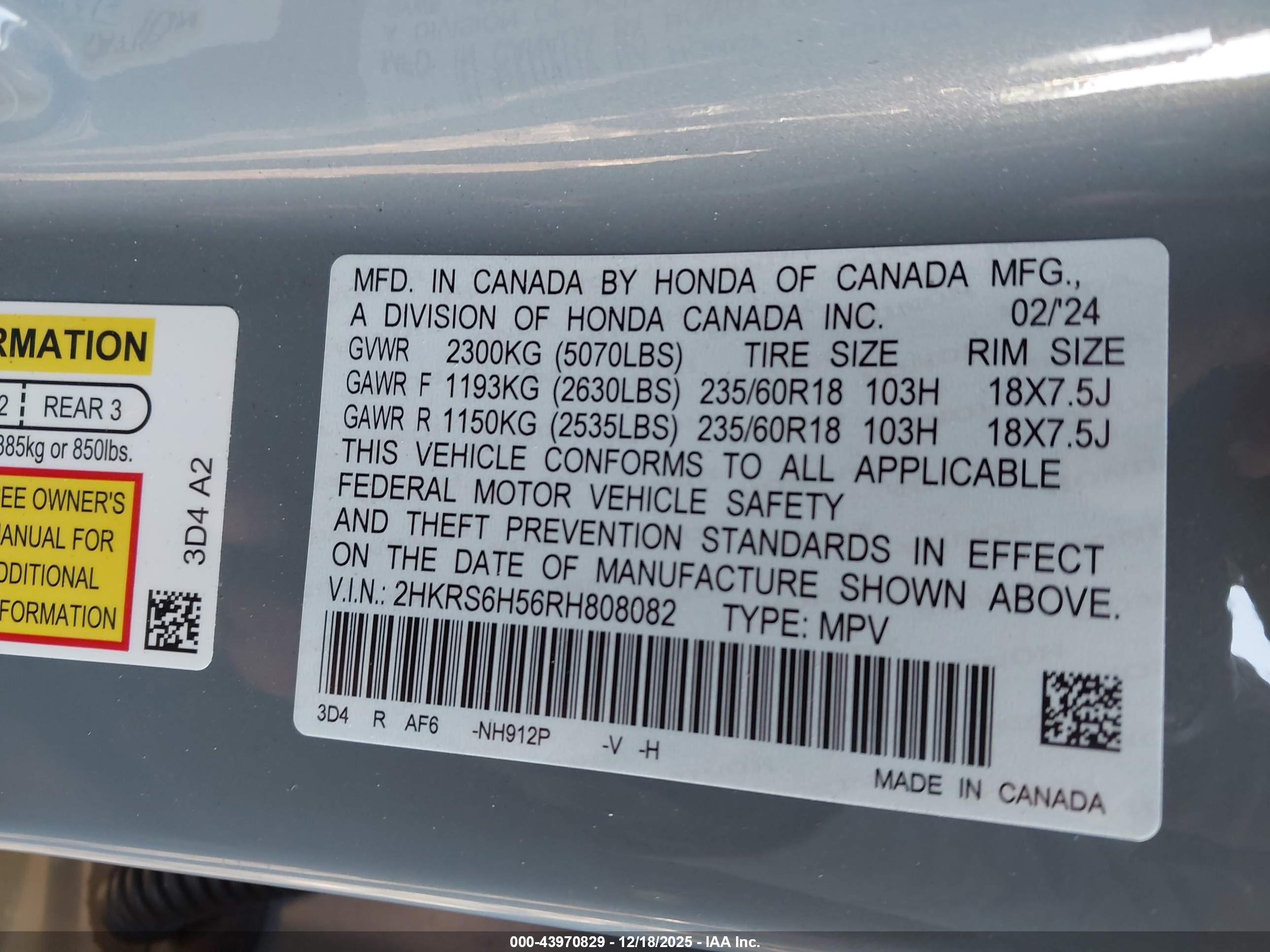 HONDA CR-V image 9