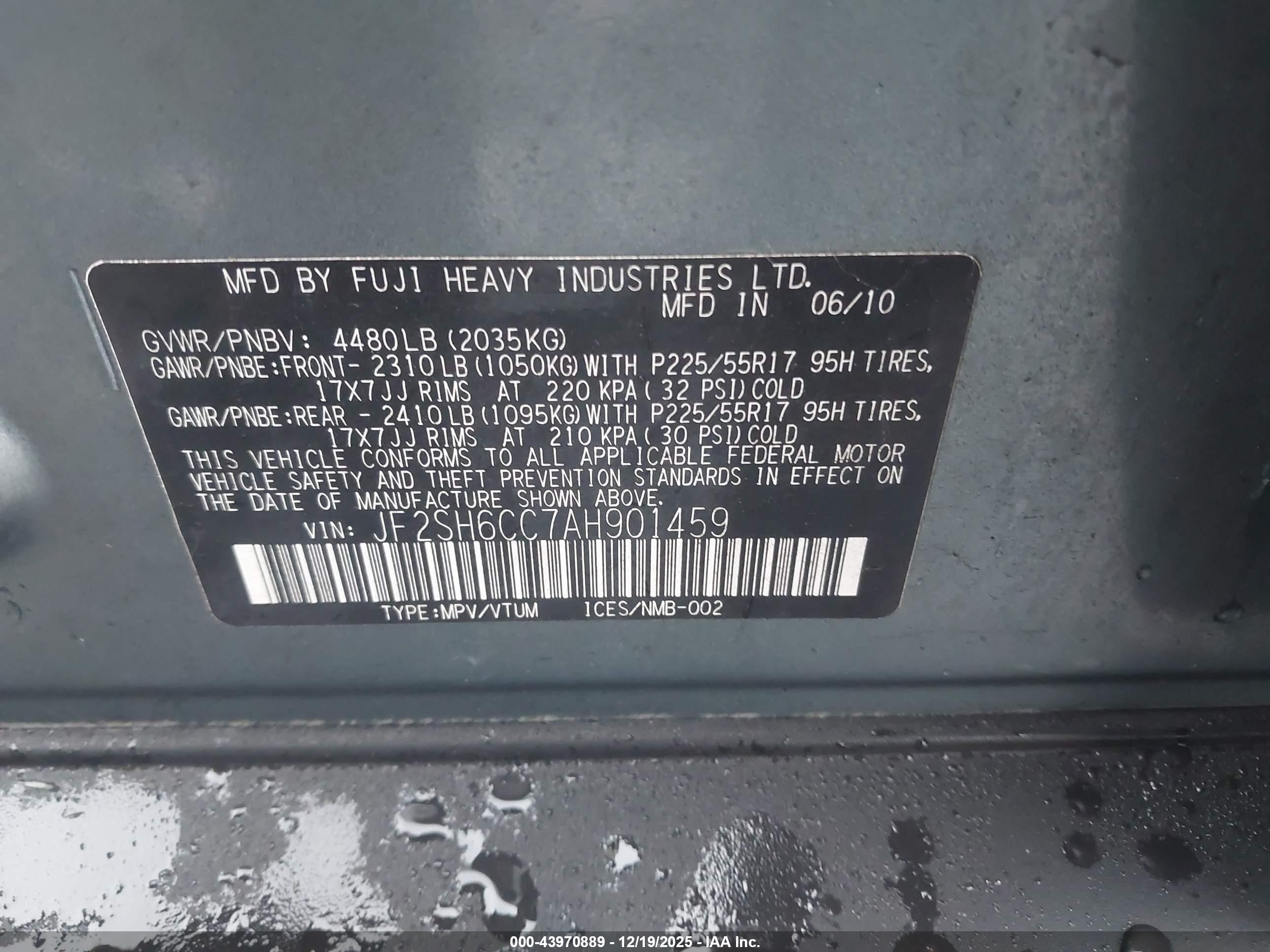 SUBARU FORESTER image 9