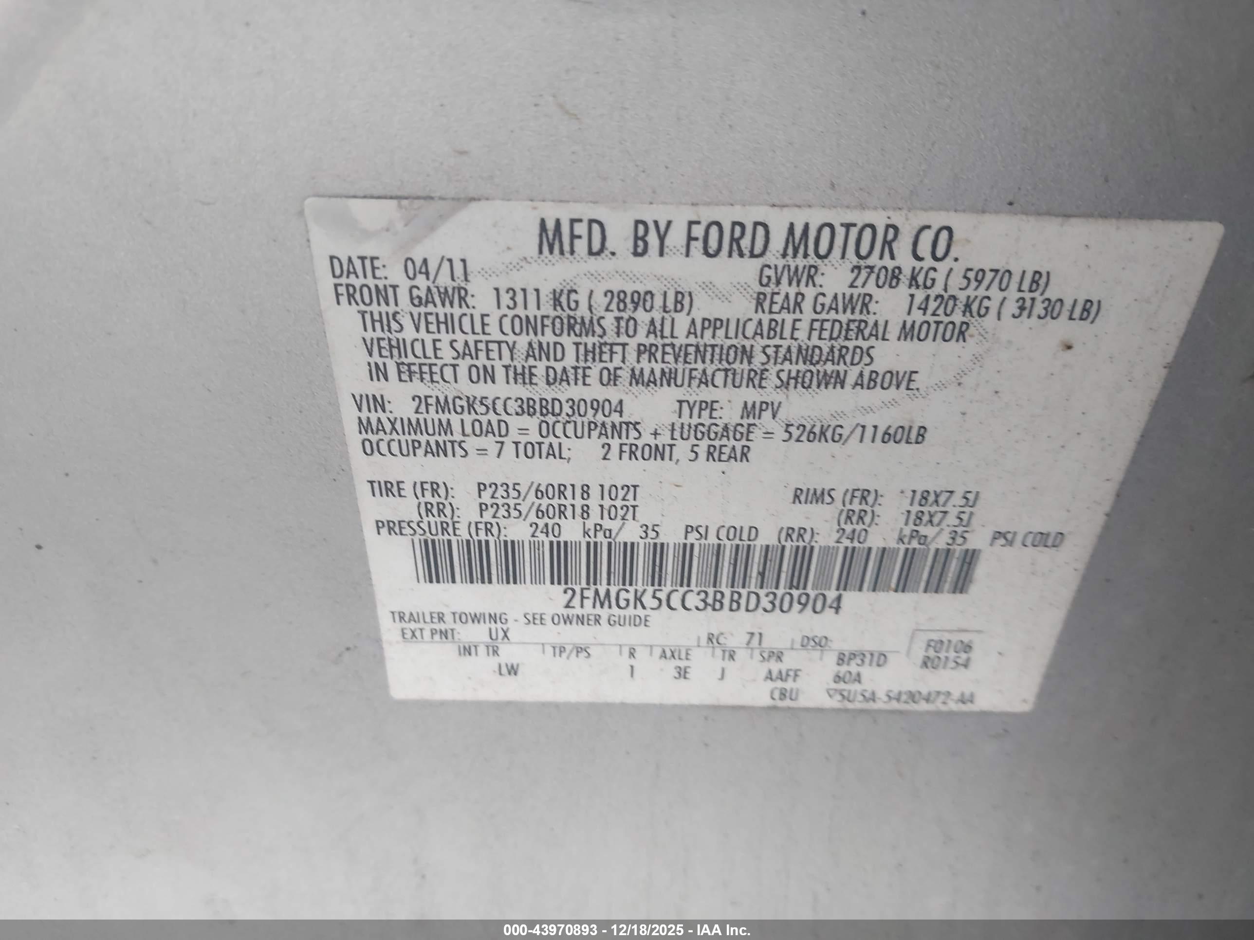 FORD FLEX image 9