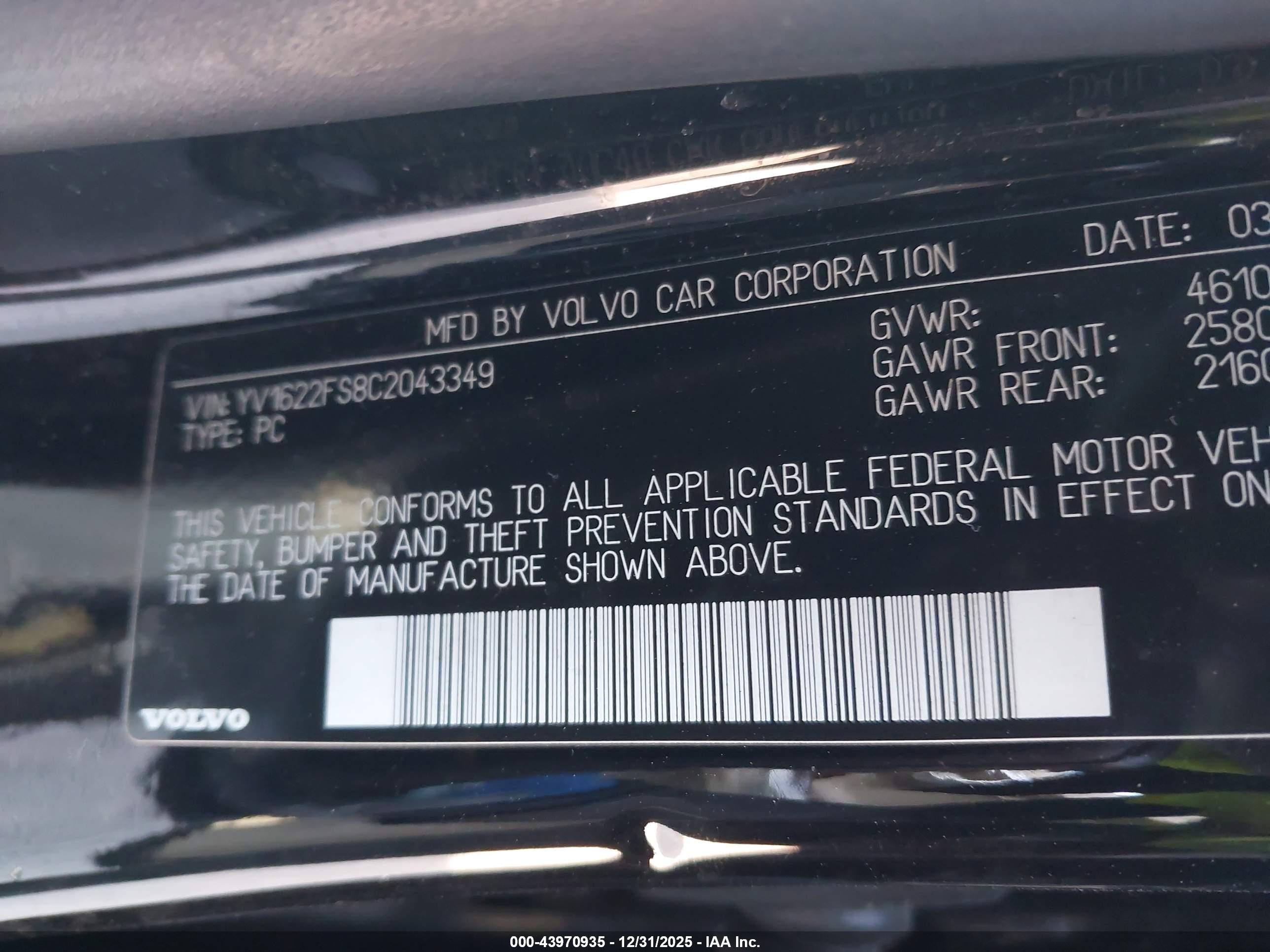 VOLVO S60 image 9