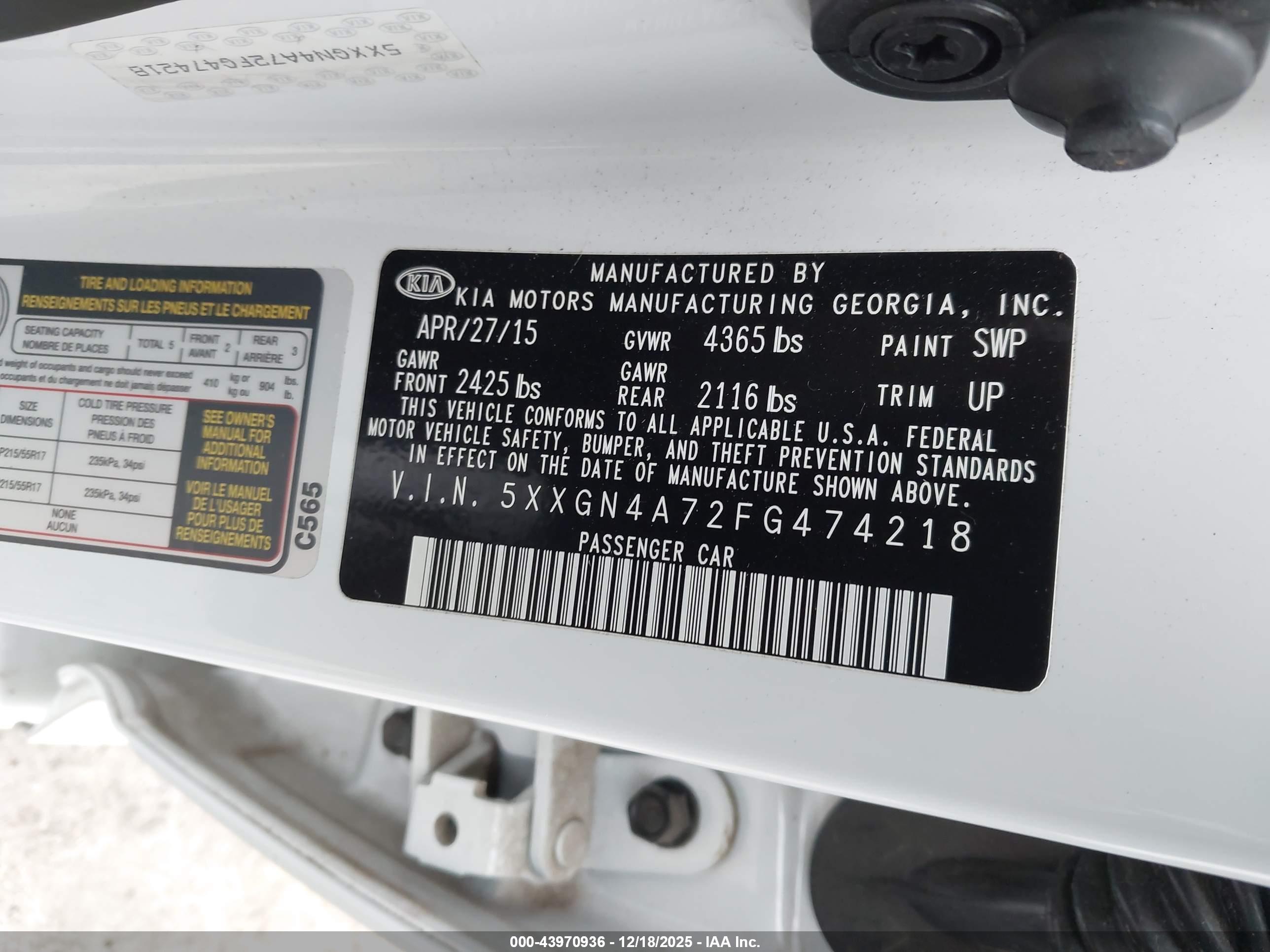 KIA OPTIMA image 9