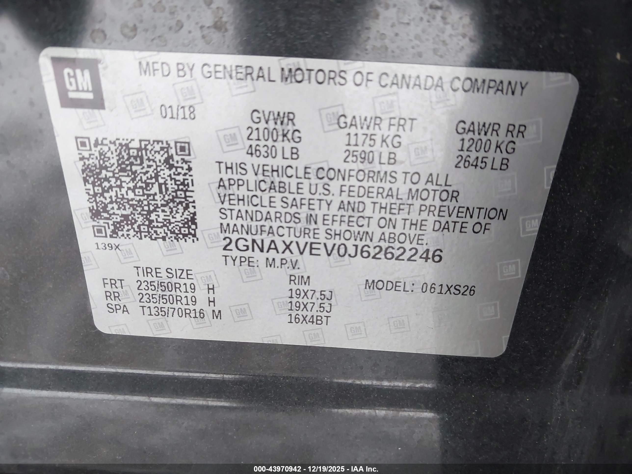CHEVROLET EQUINOX image 9