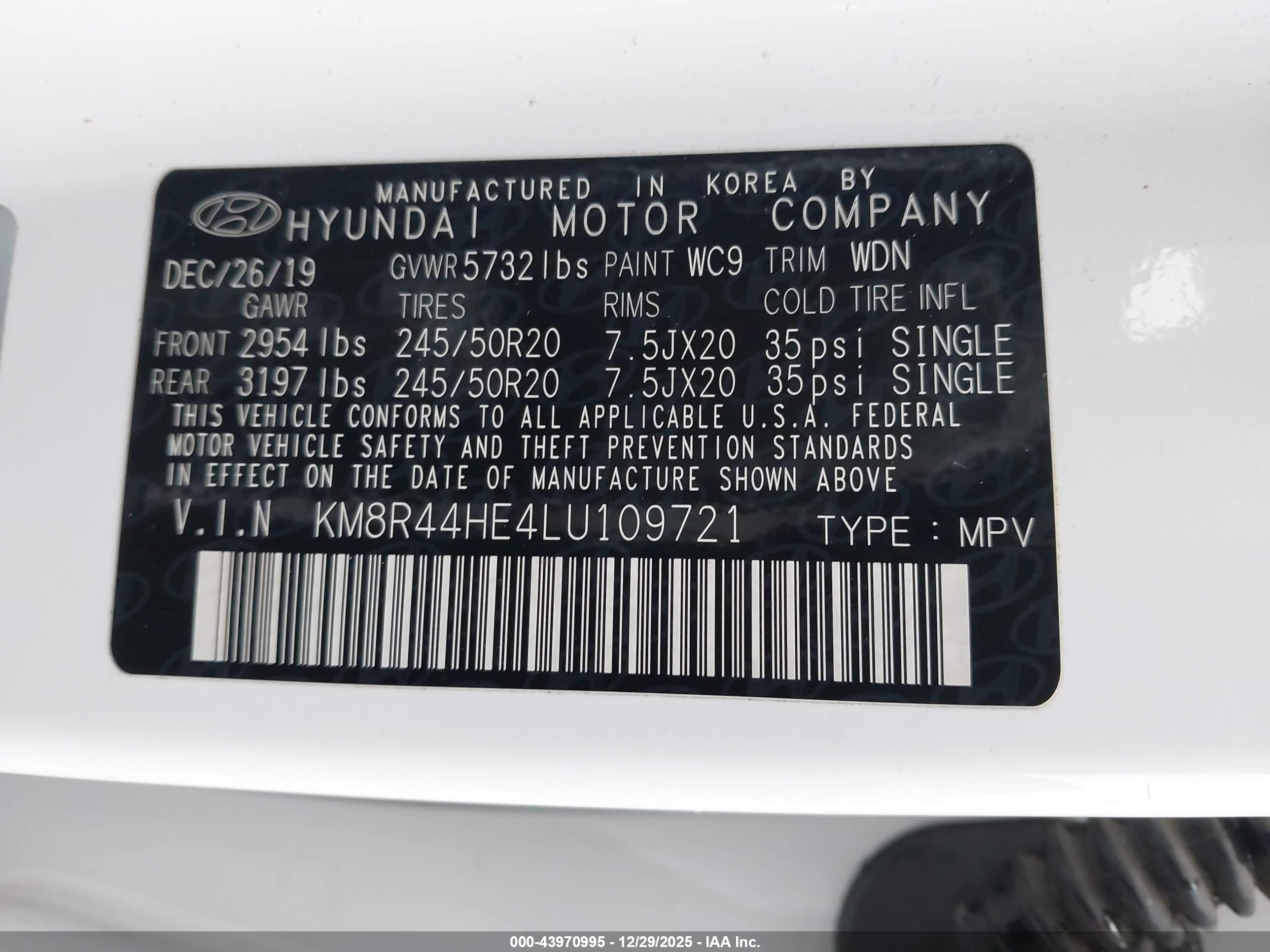 HYUNDAI PALISADE image 9