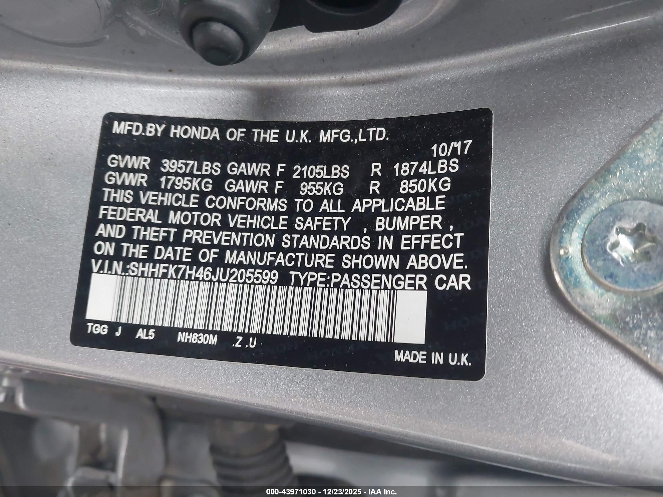 HONDA CIVIC image 9