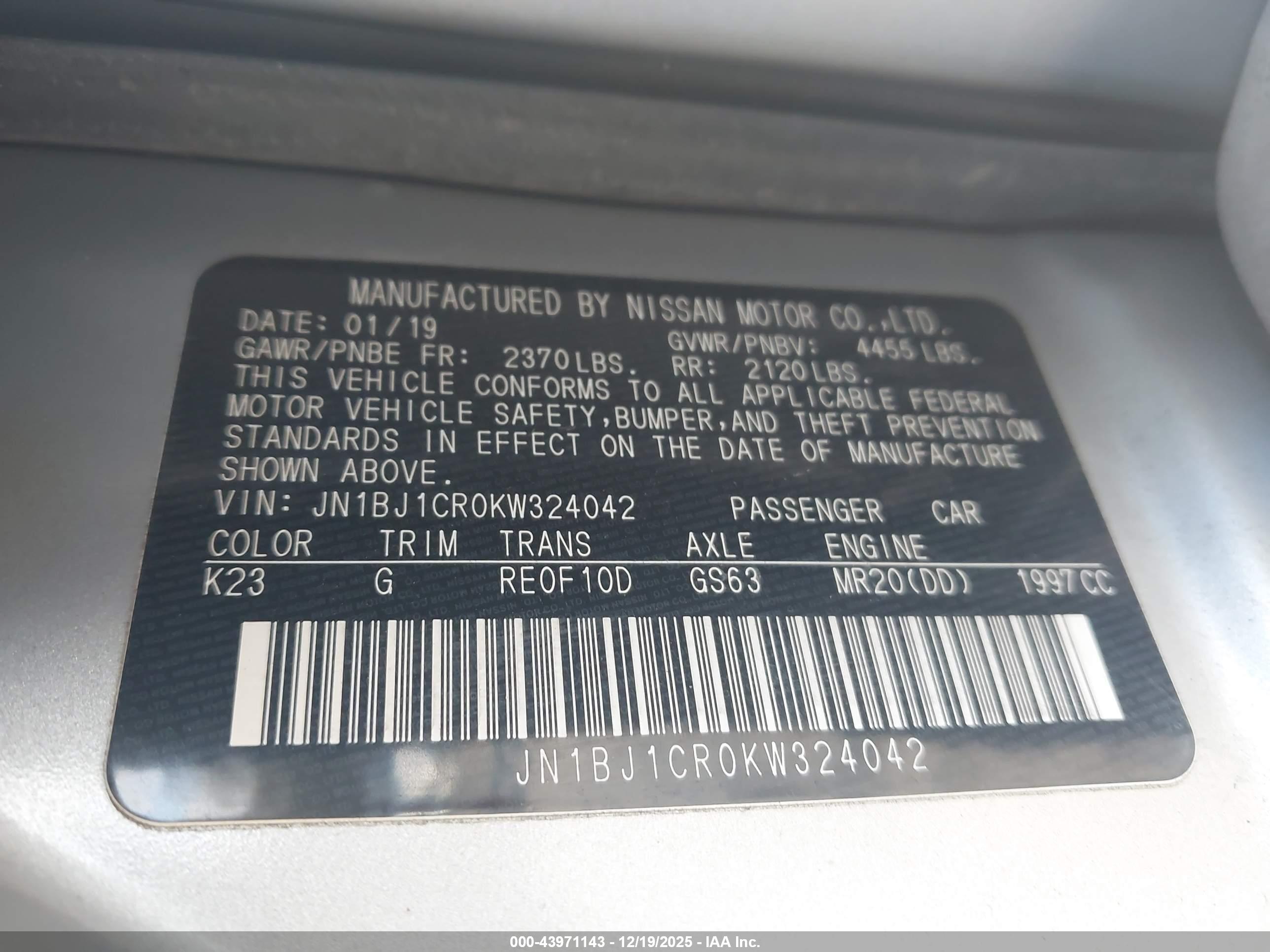 NISSAN ROGUE image 9