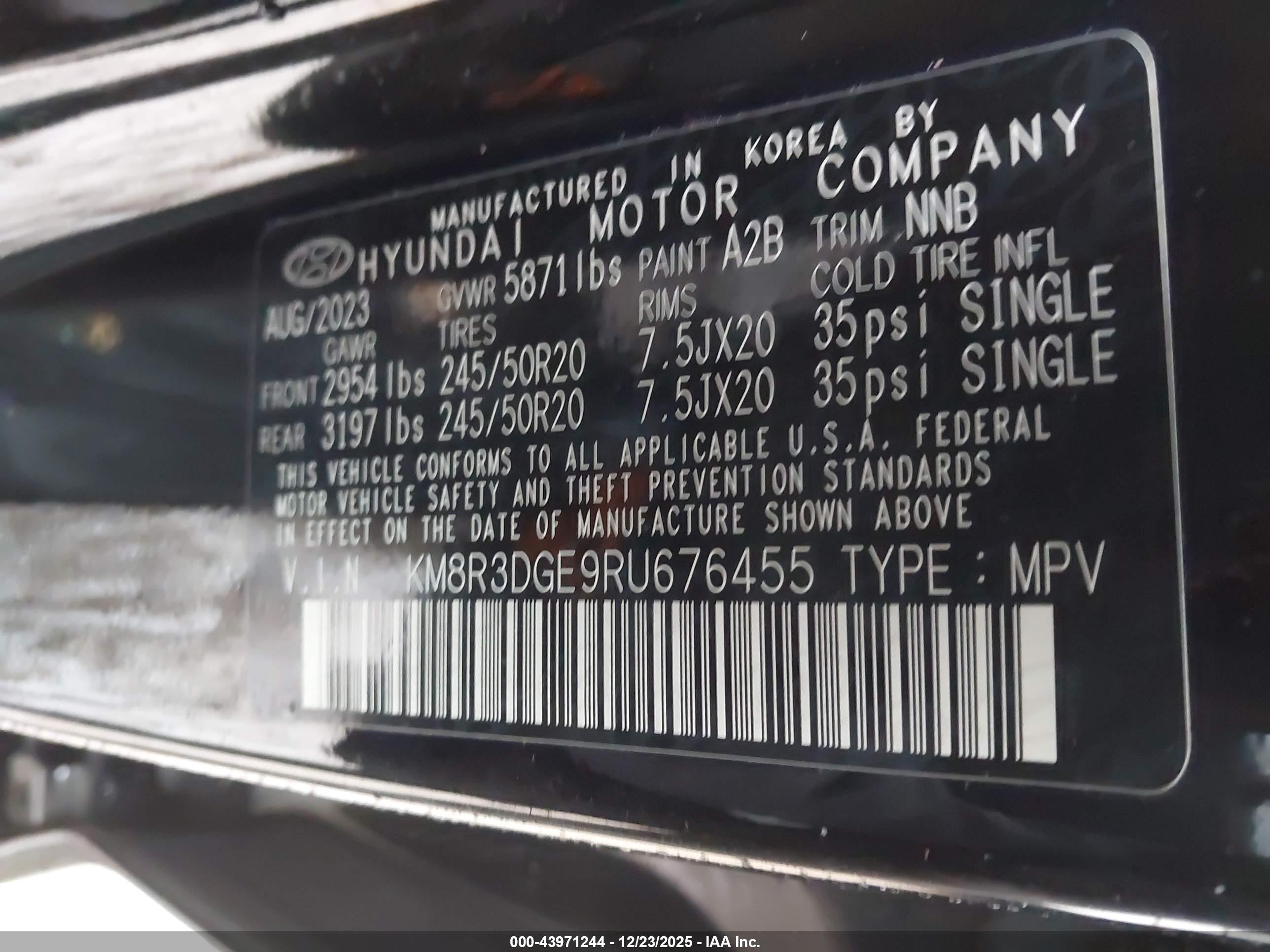HYUNDAI PALISADE image 9