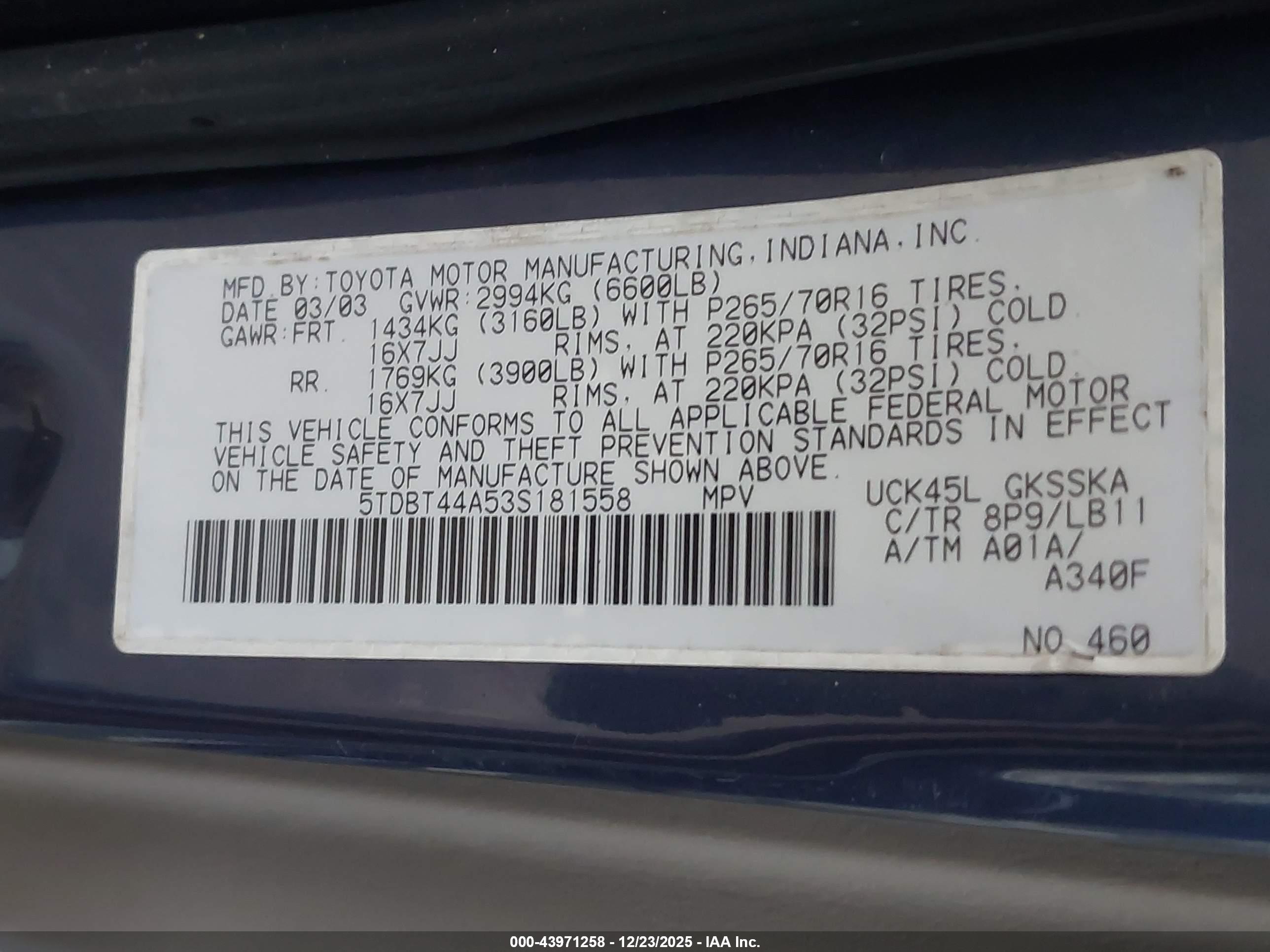 TOYOTA SEQUOIA image 9