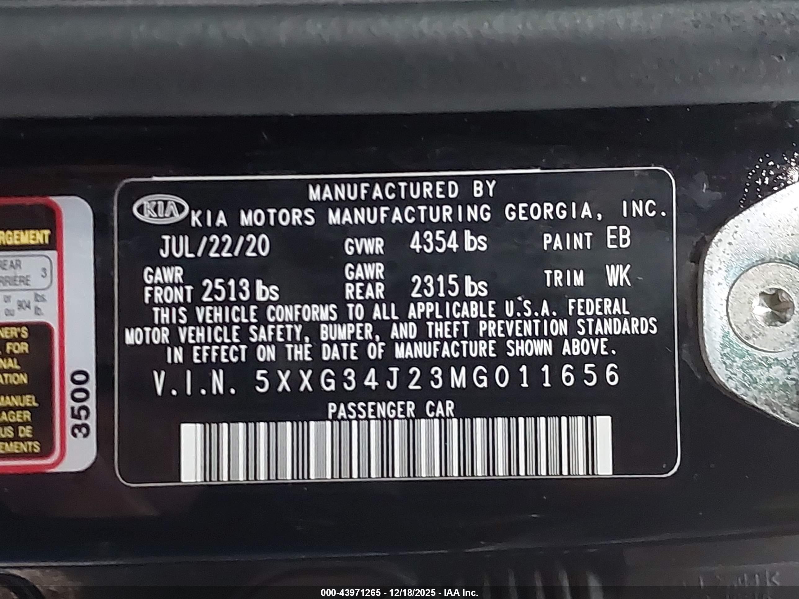 KIA K5 image 9