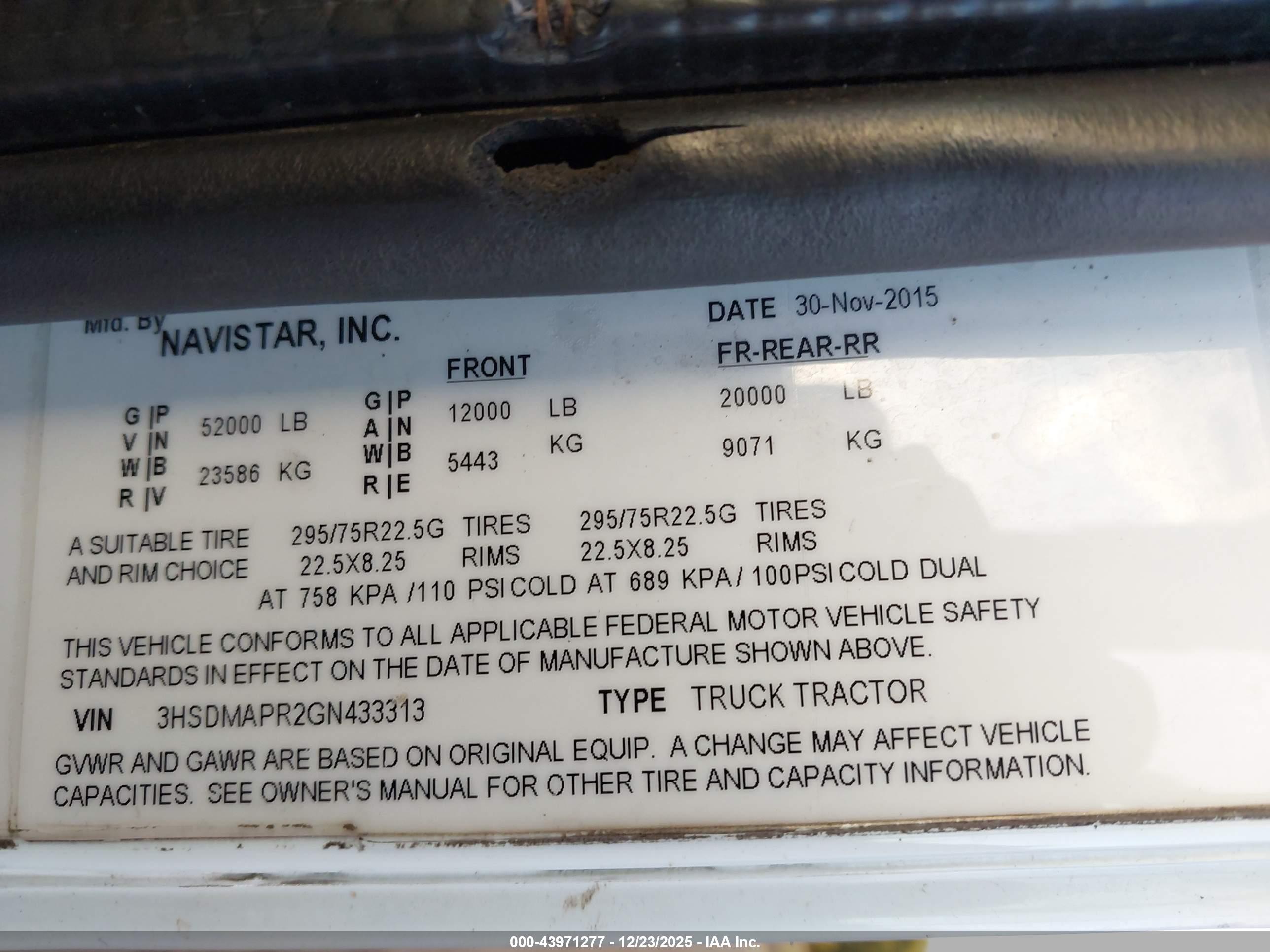 INTERNATIONAL 9900 image 9