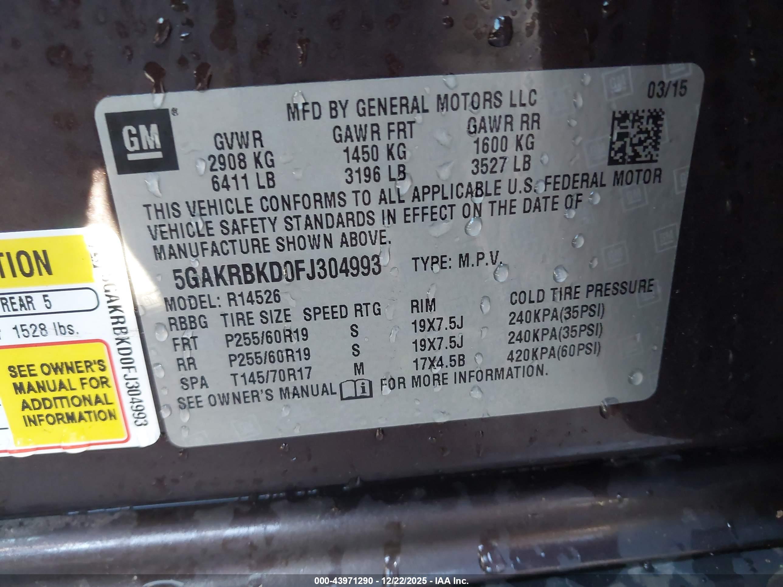 BUICK ENCLAVE image 9