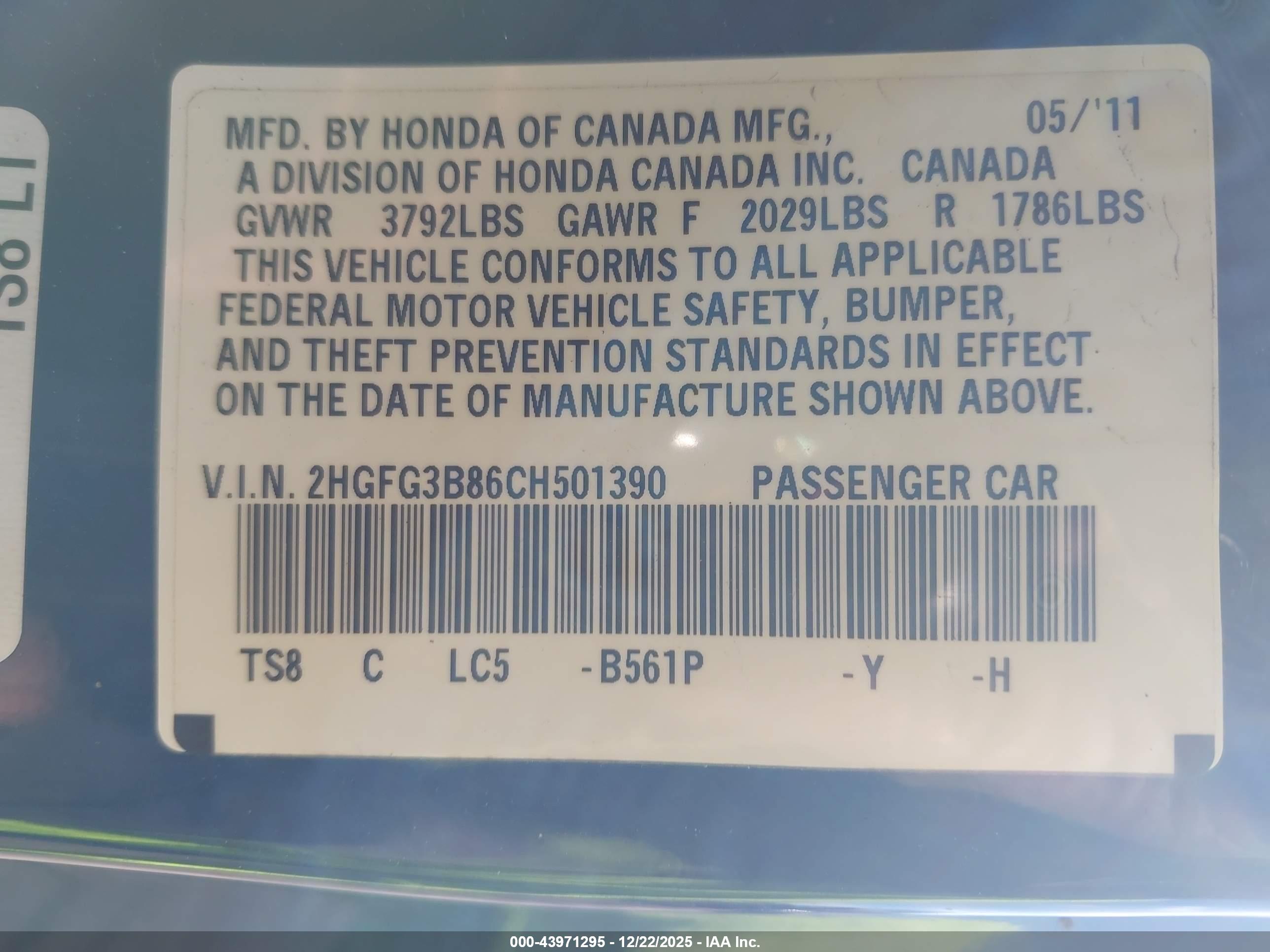 HONDA CIVIC image 9