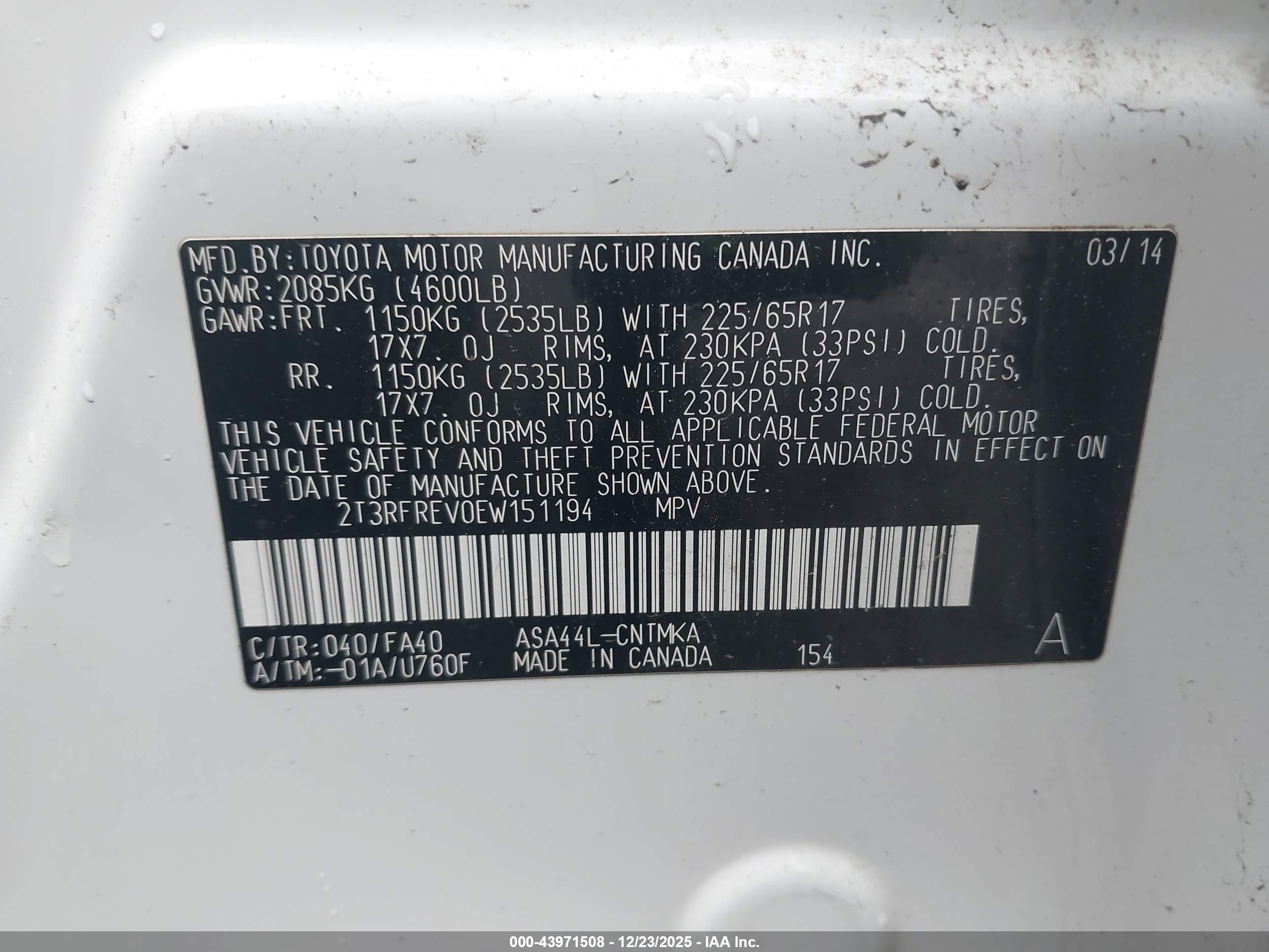 TOYOTA RAV4 image 9