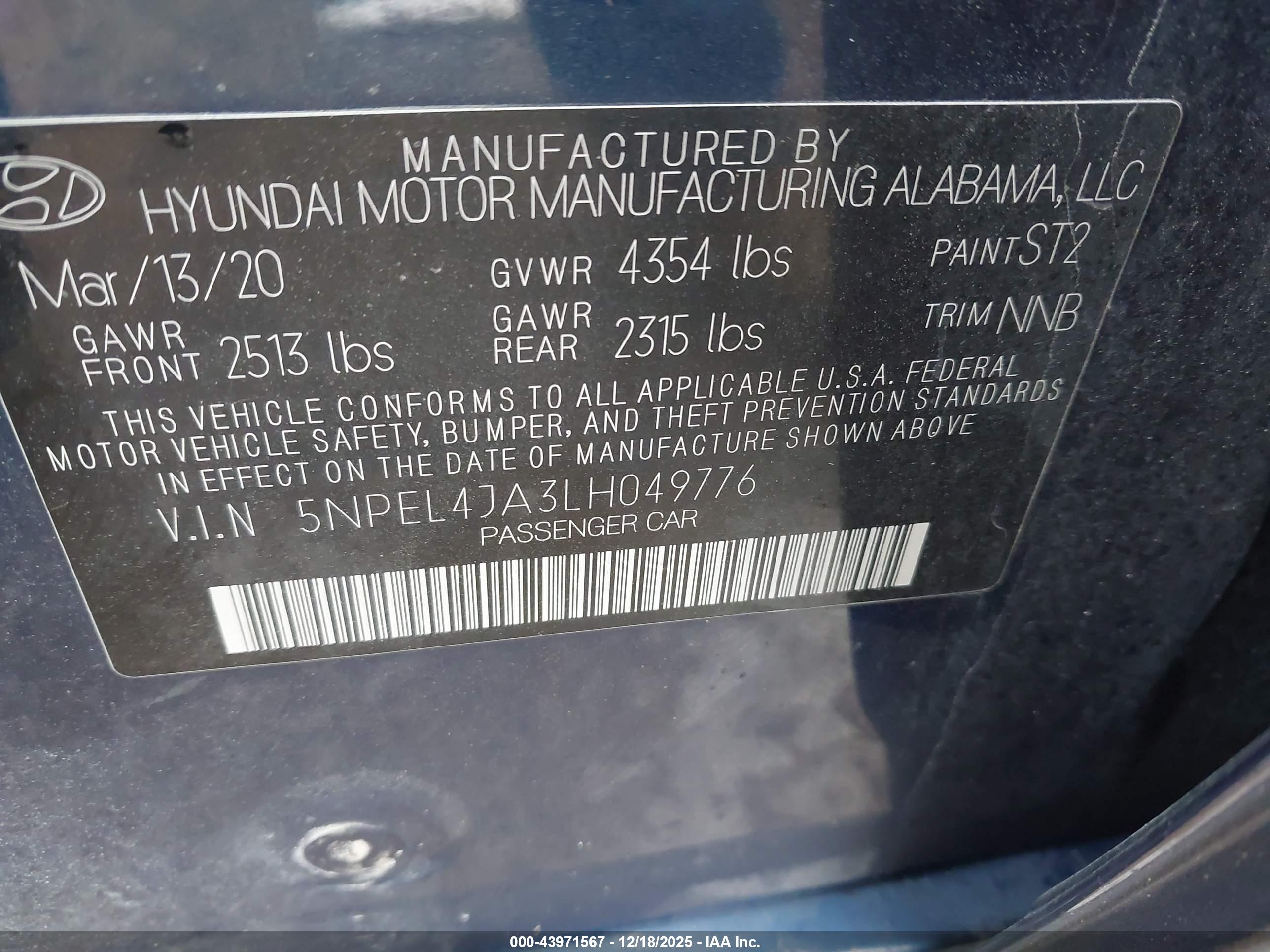 HYUNDAI SONATA image 9