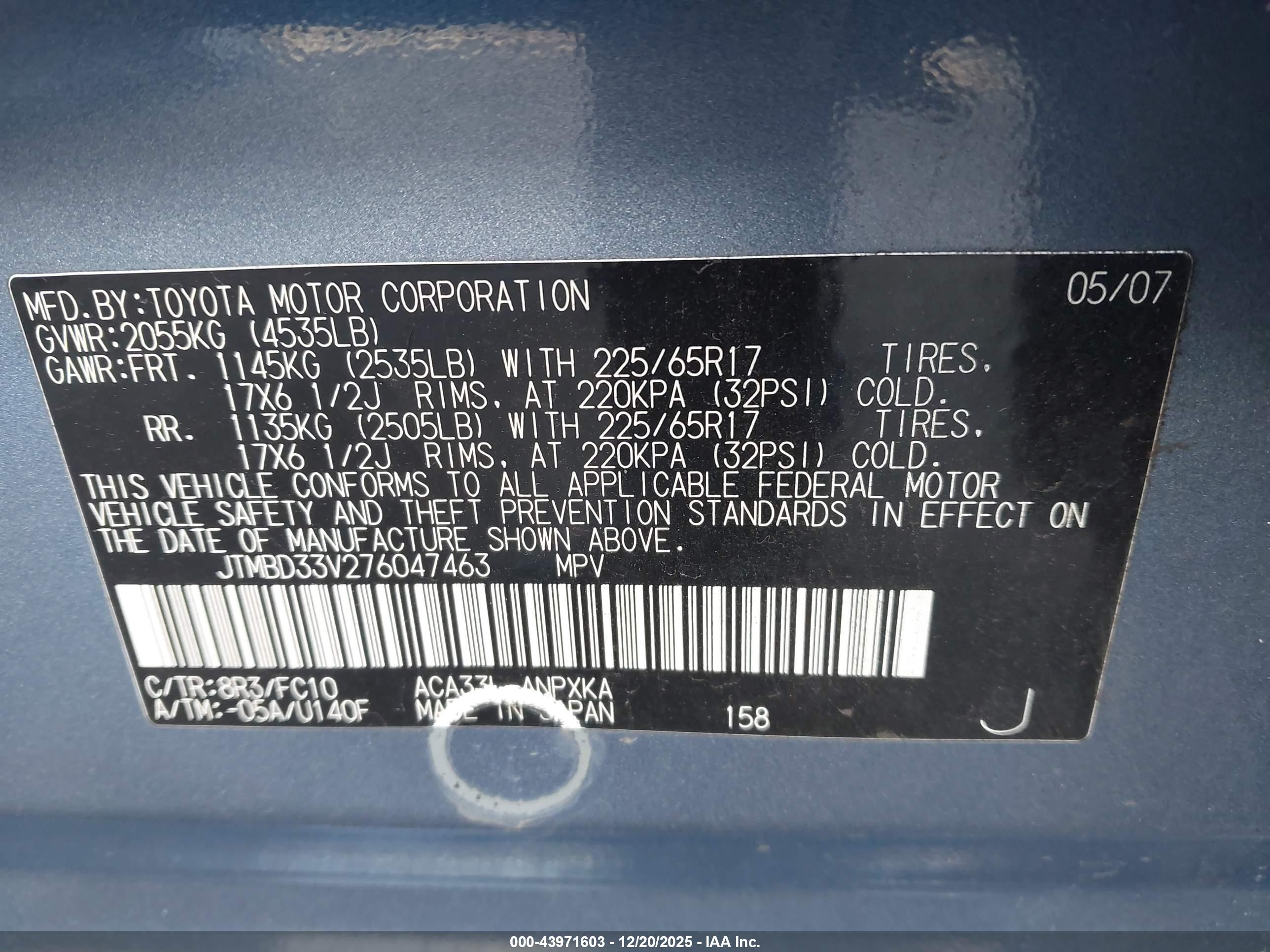 TOYOTA RAV4 image 9