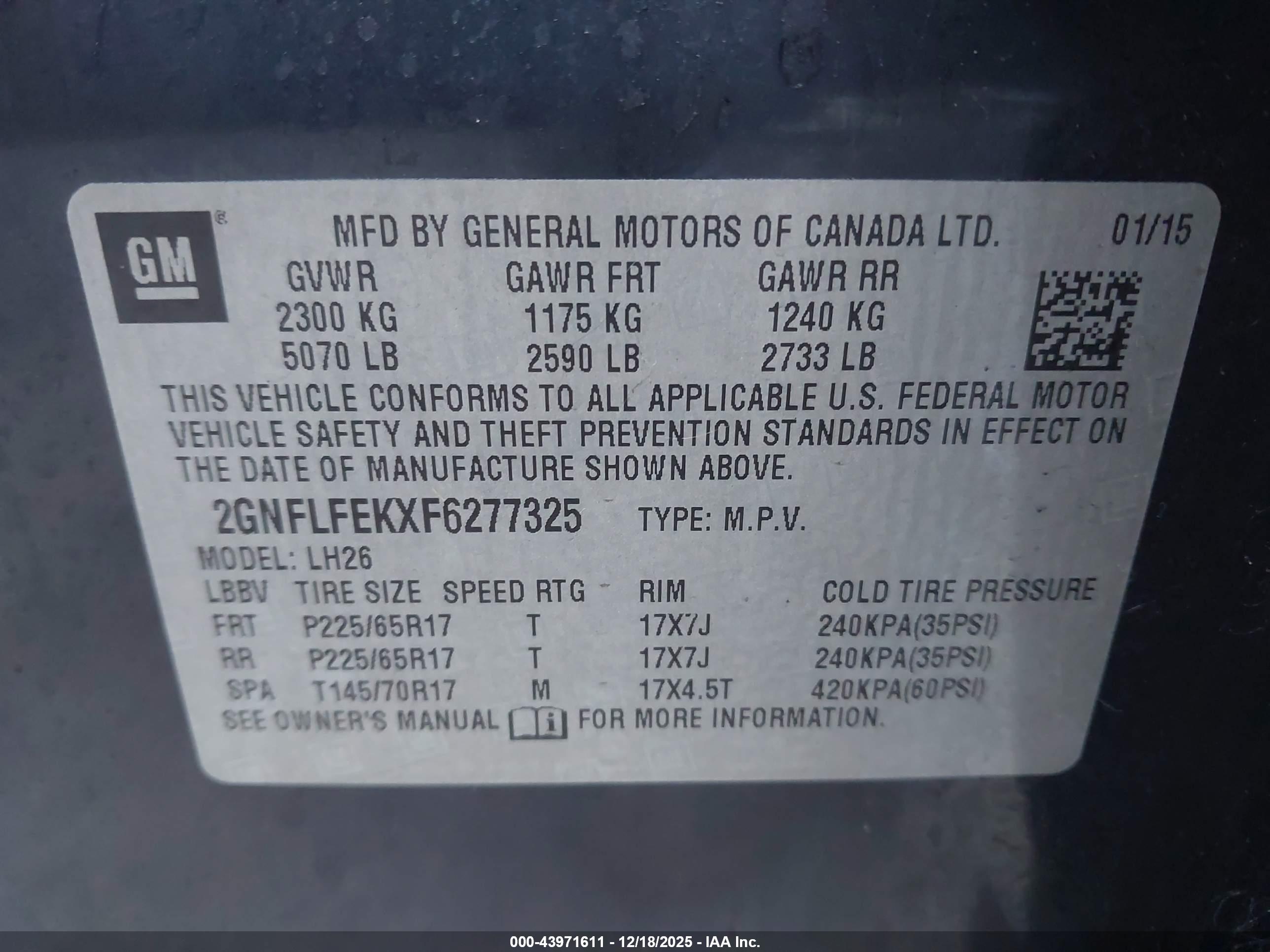 CHEVROLET EQUINOX image 9
