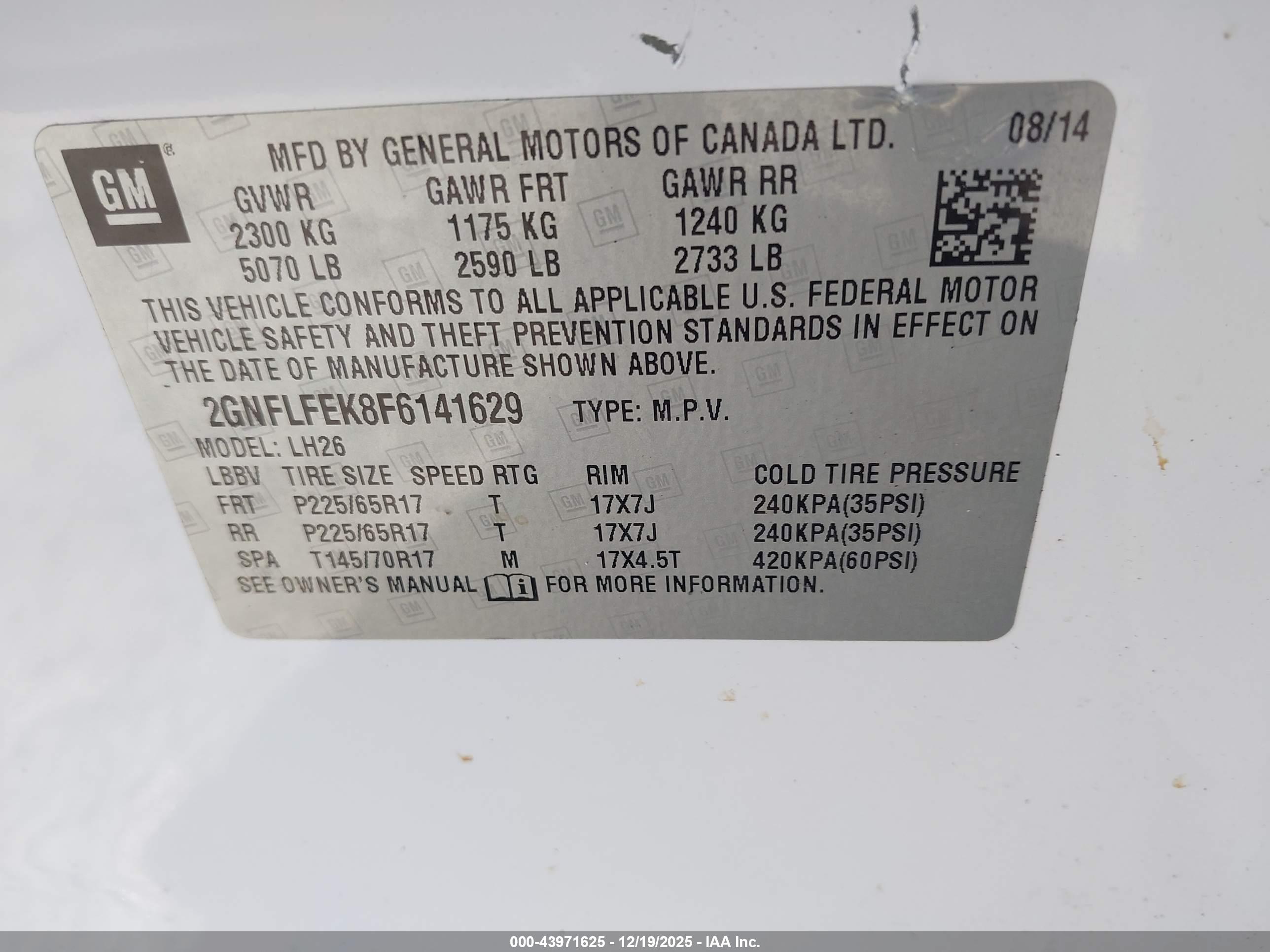 CHEVROLET EQUINOX image 9