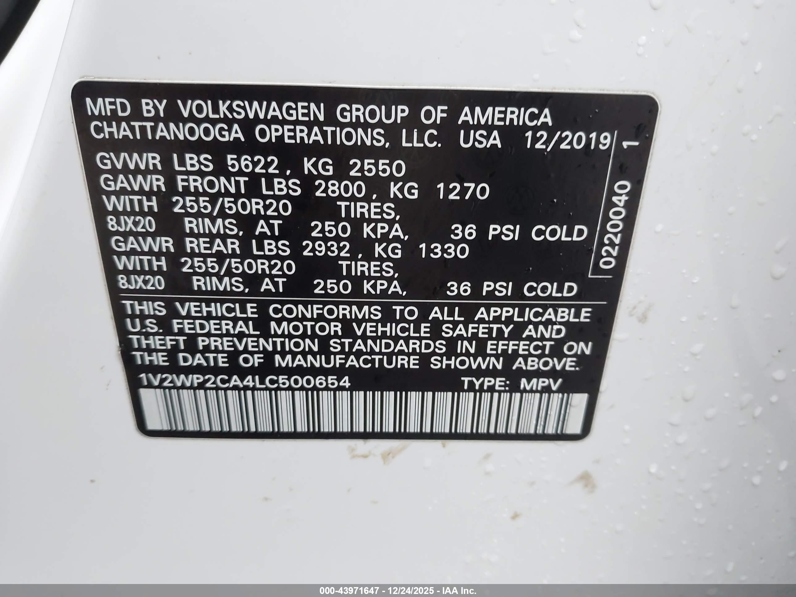 VOLKSWAGEN ATLAS image 9