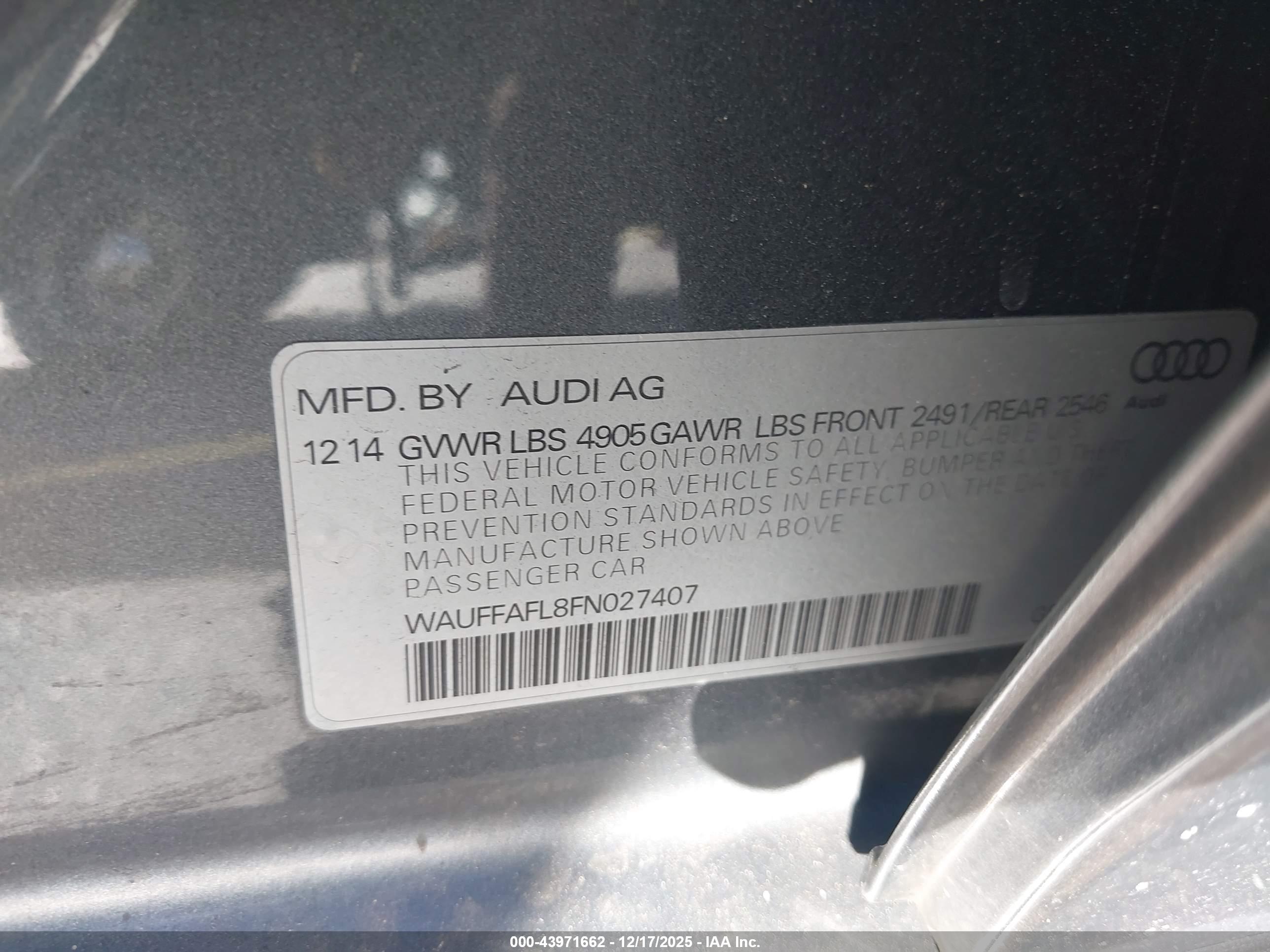 AUDI A4 image 9