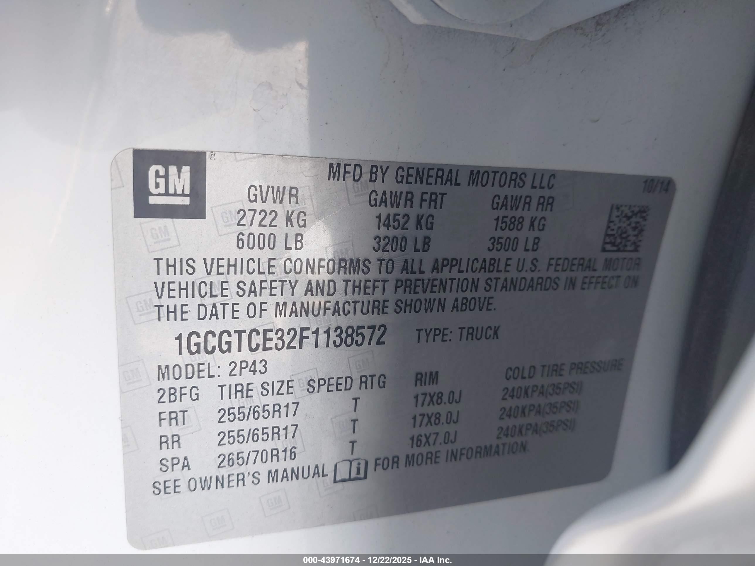 CHEVROLET COLORADO image 9