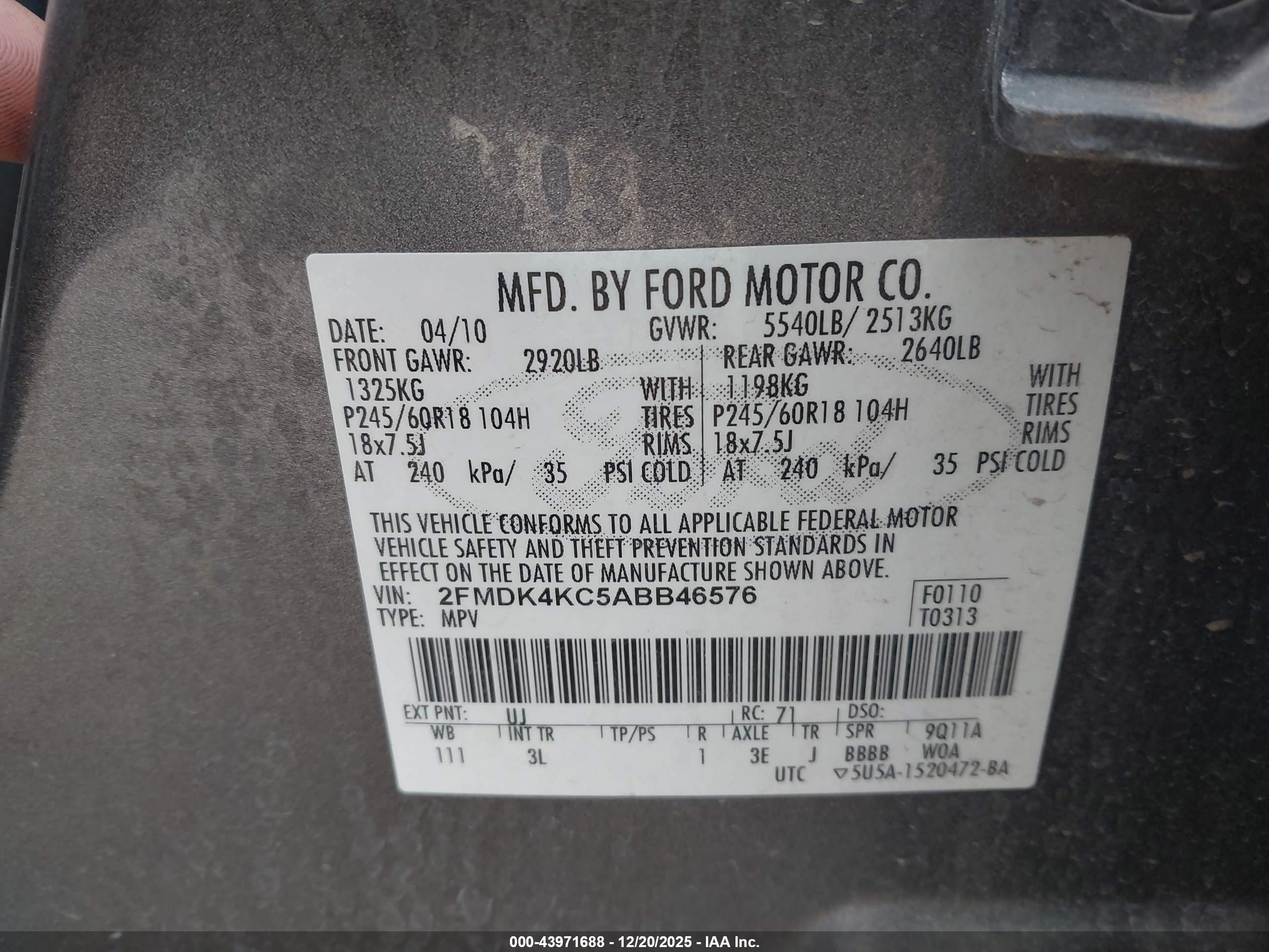 FORD EDGE image 9
