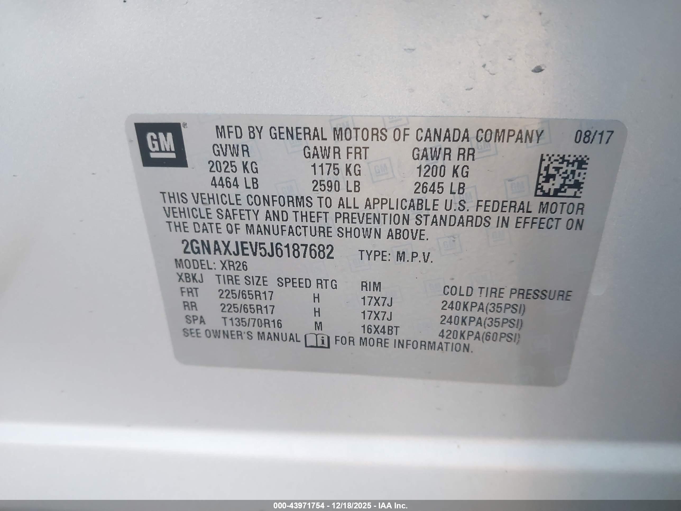 CHEVROLET EQUINOX image 9