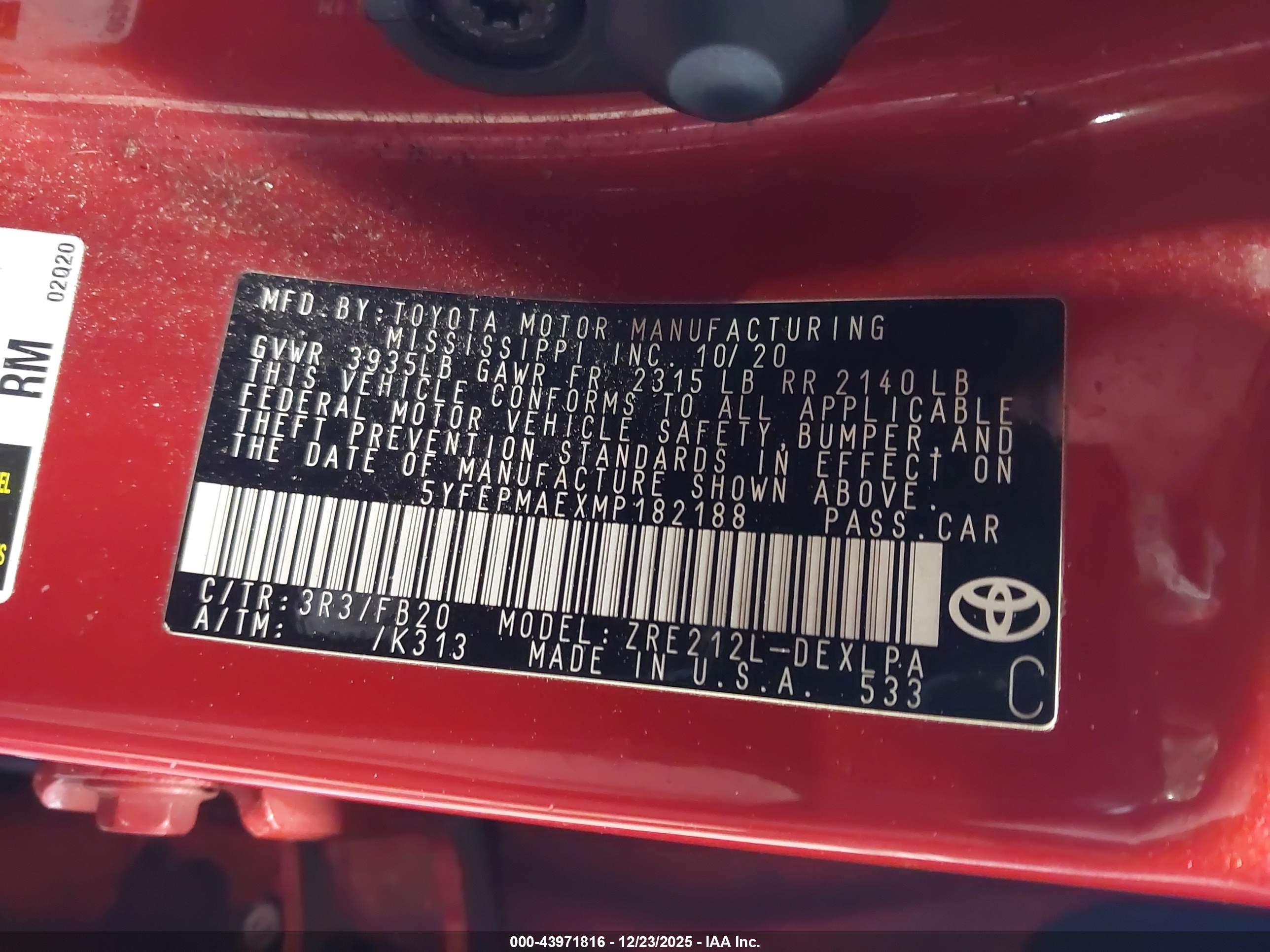 TOYOTA COROLLA image 9