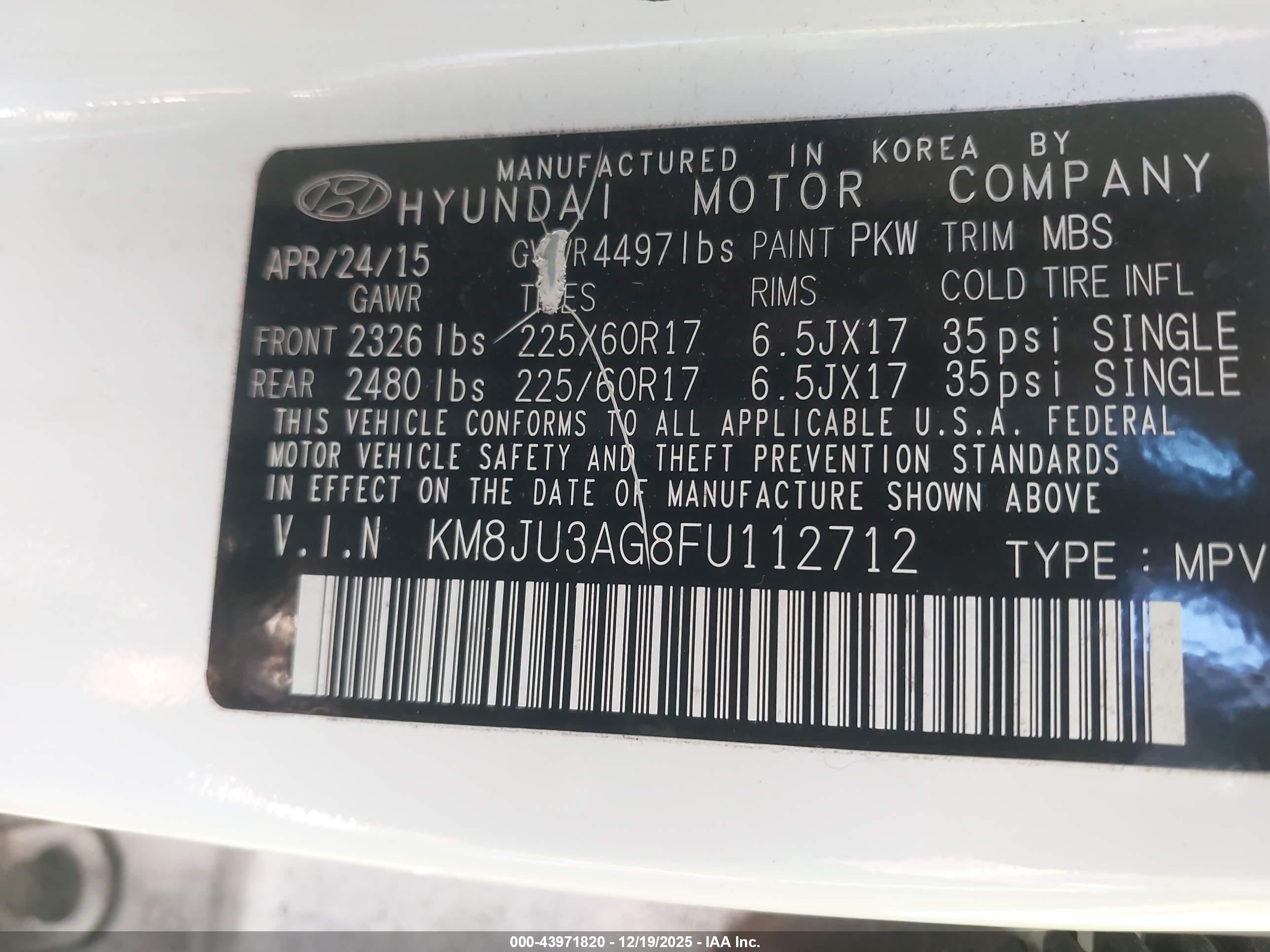 HYUNDAI TUCSON image 9