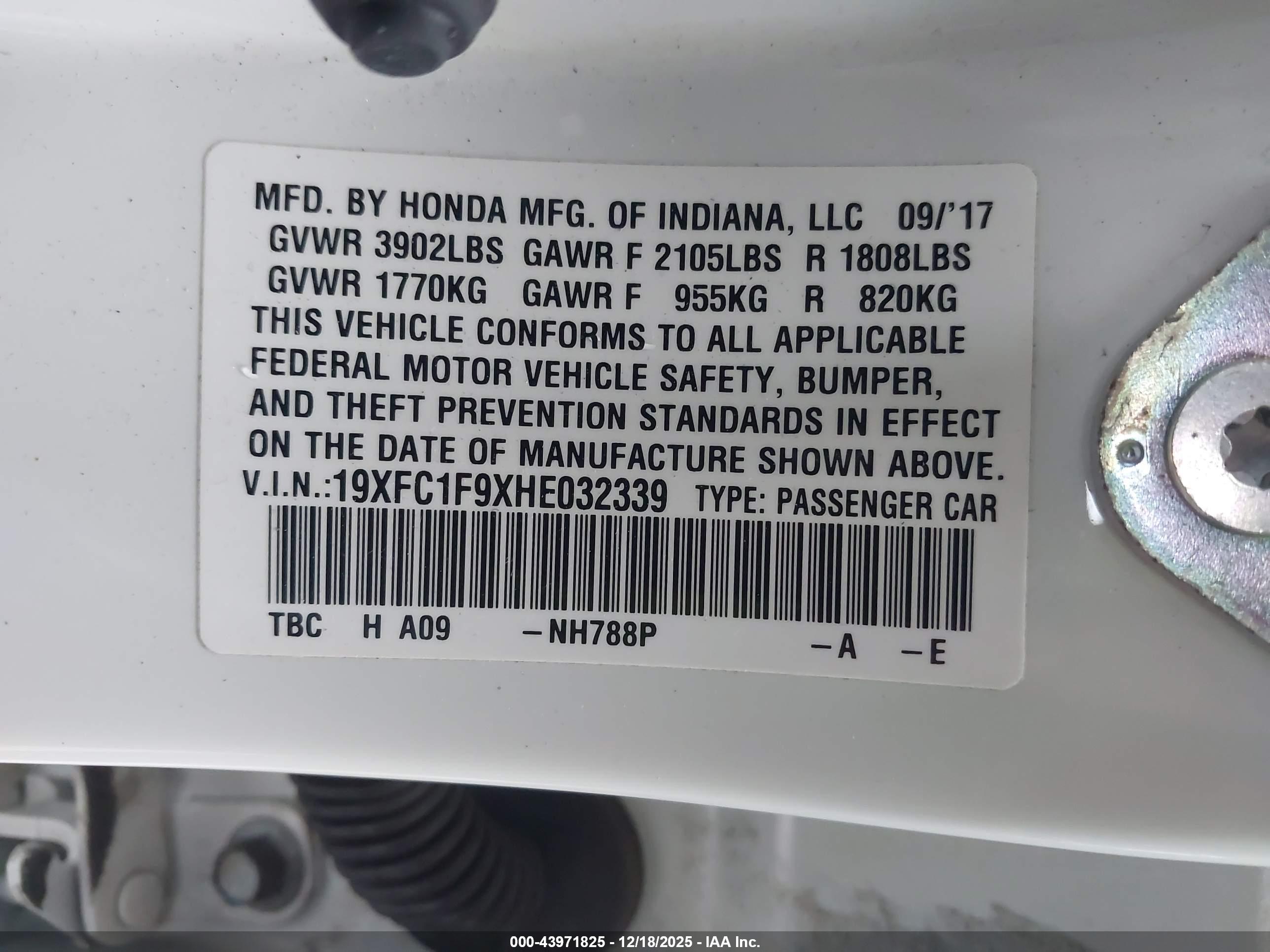 HONDA CIVIC image 9