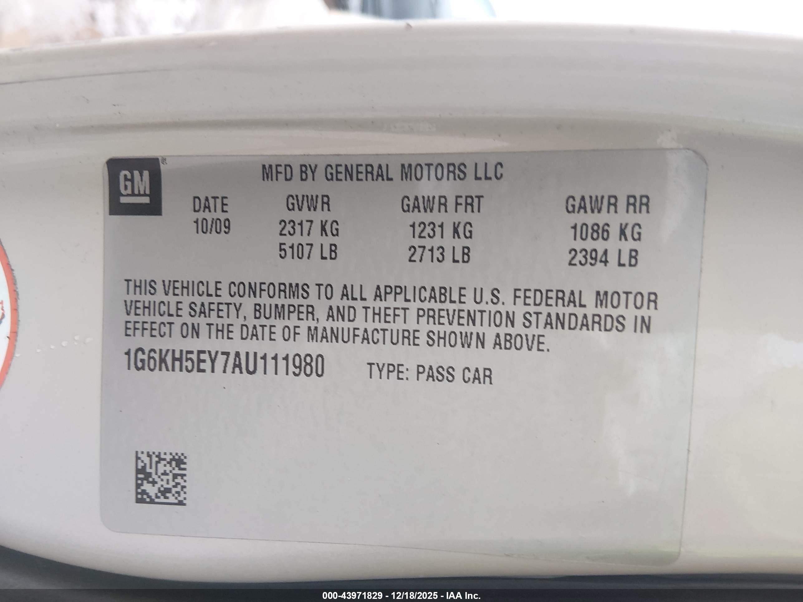 CADILLAC DTS image 9