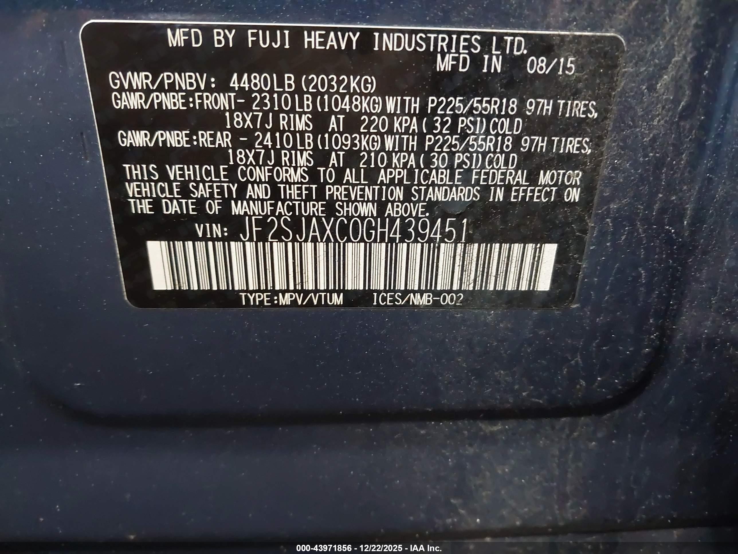 SUBARU FORESTER image 9
