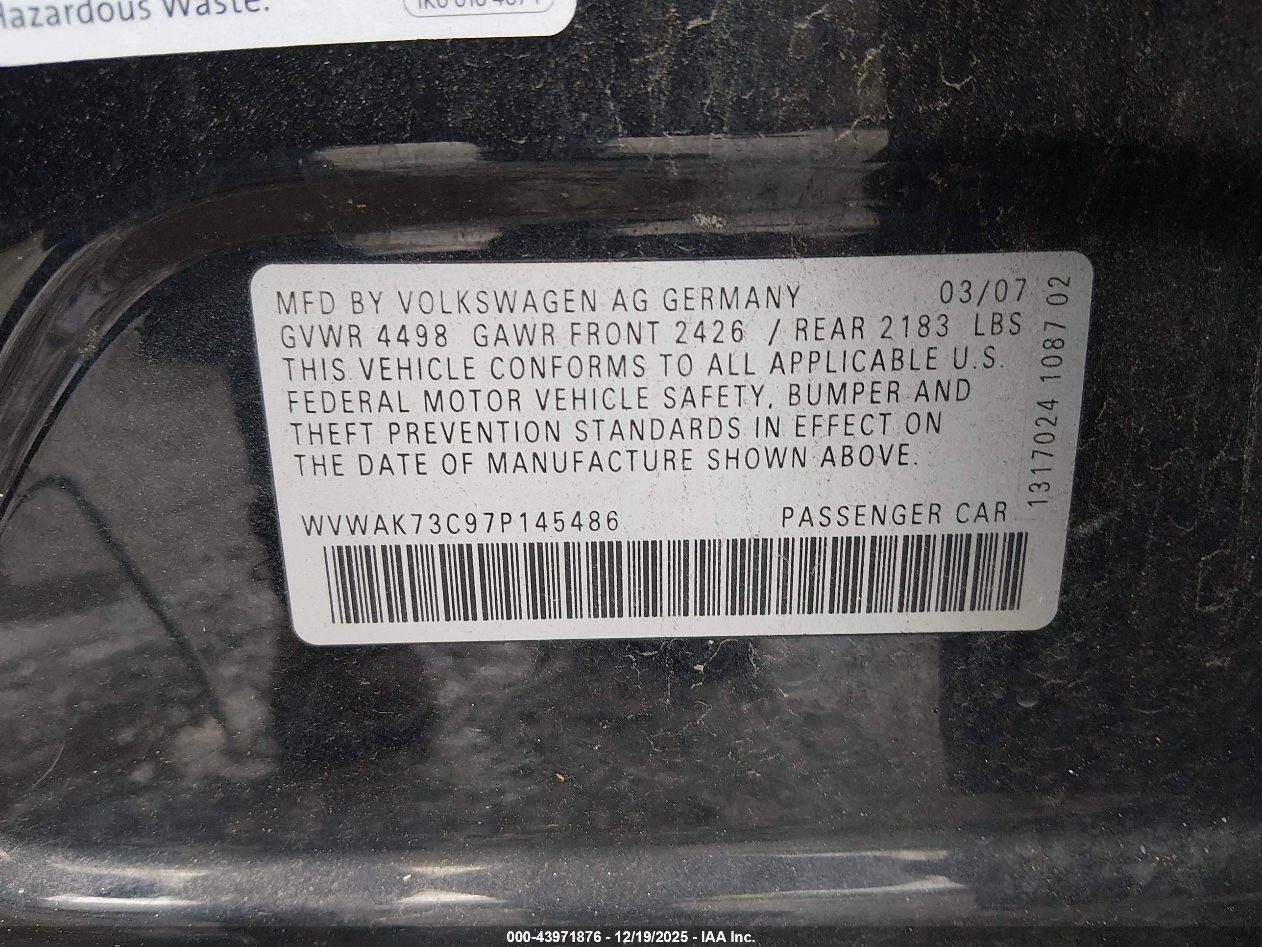 VOLKSWAGEN PASSAT image 9