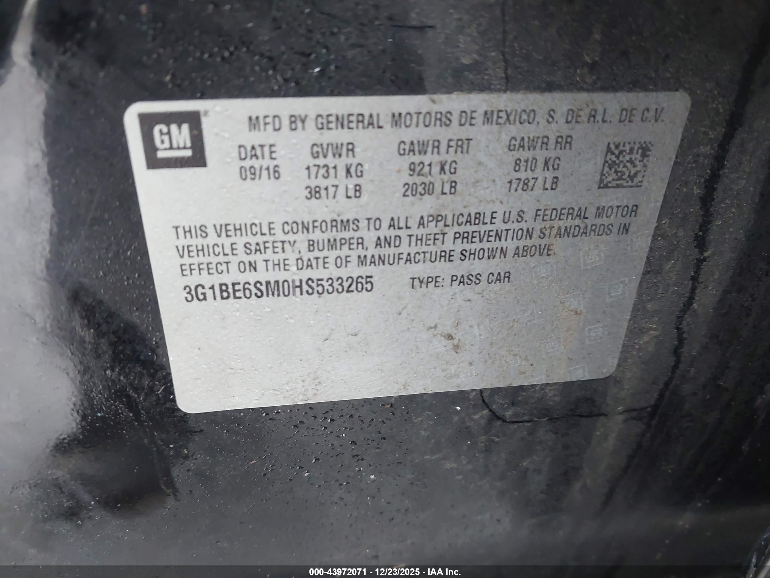 CHEVROLET CRUZE image 9