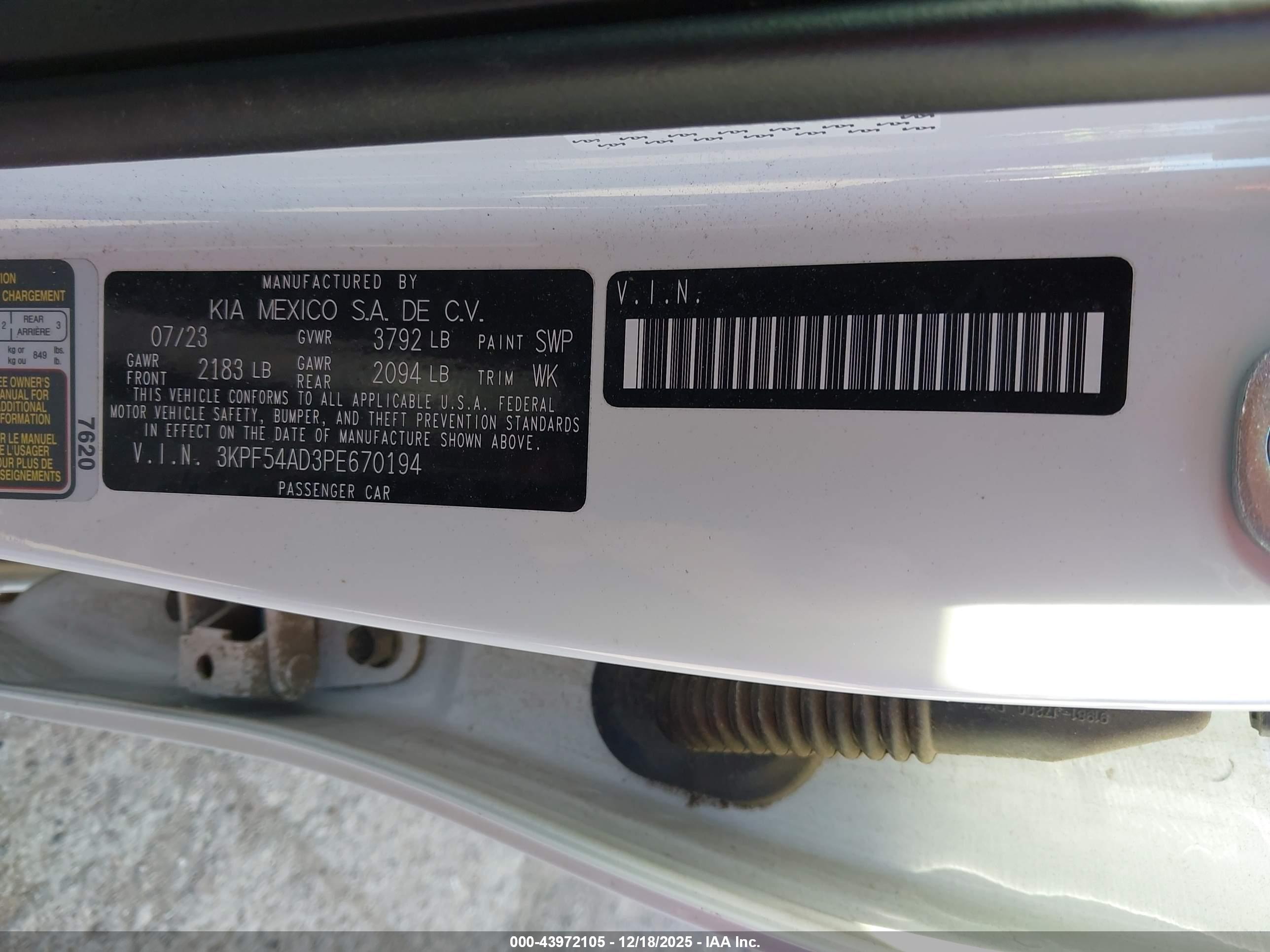 KIA FORTE image 9