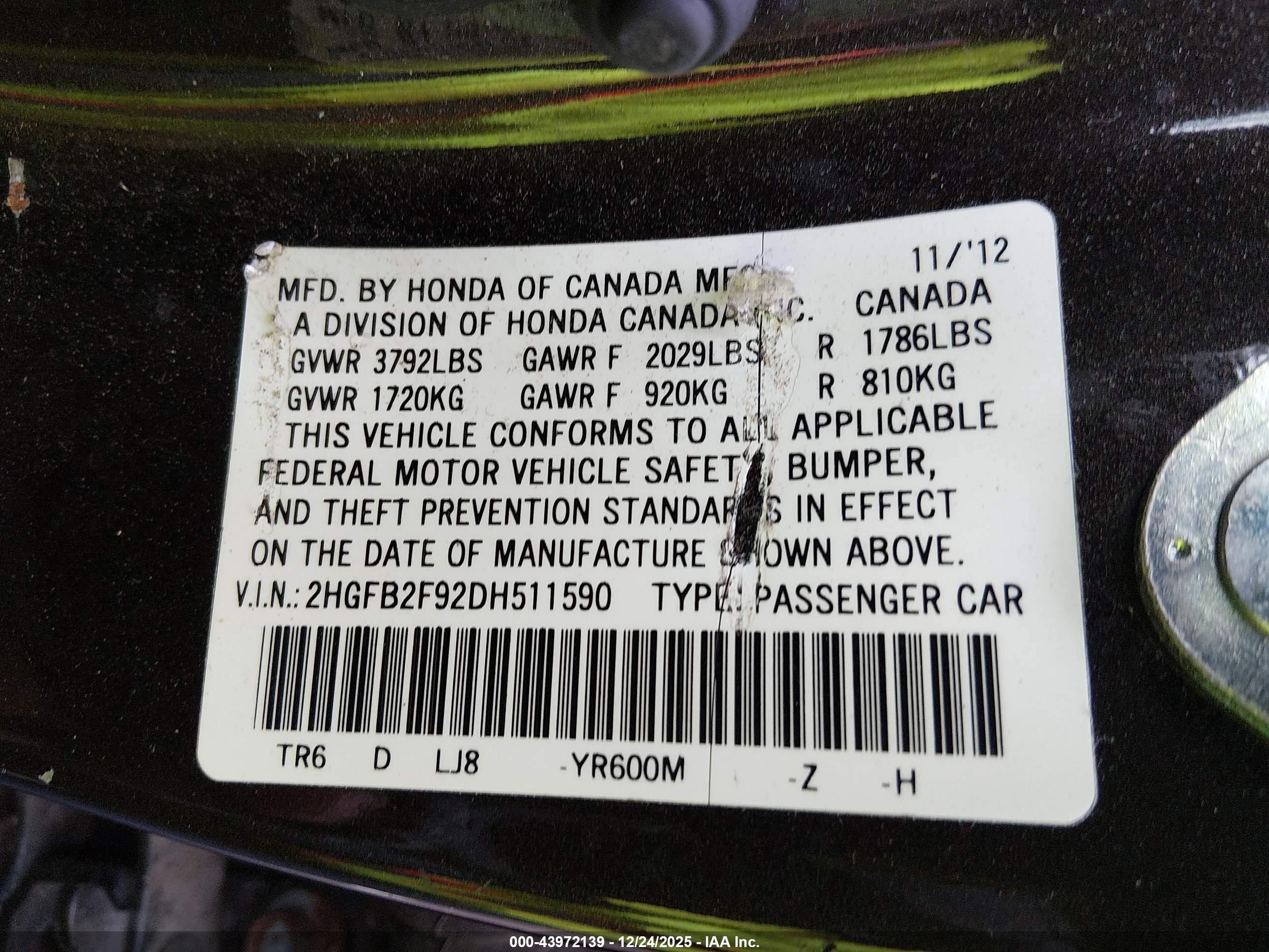 HONDA CIVIC image 9