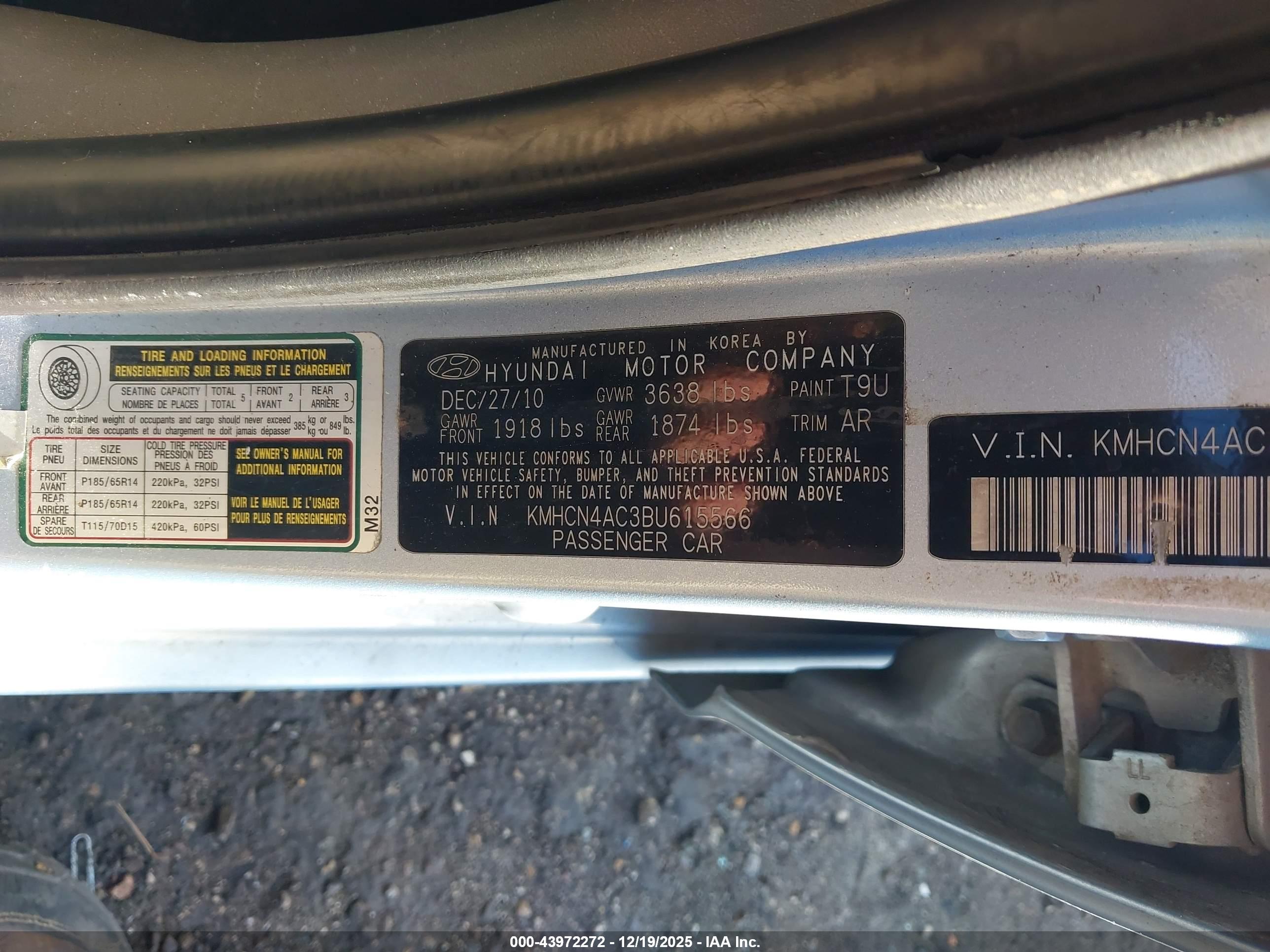 HYUNDAI ACCENT image 9