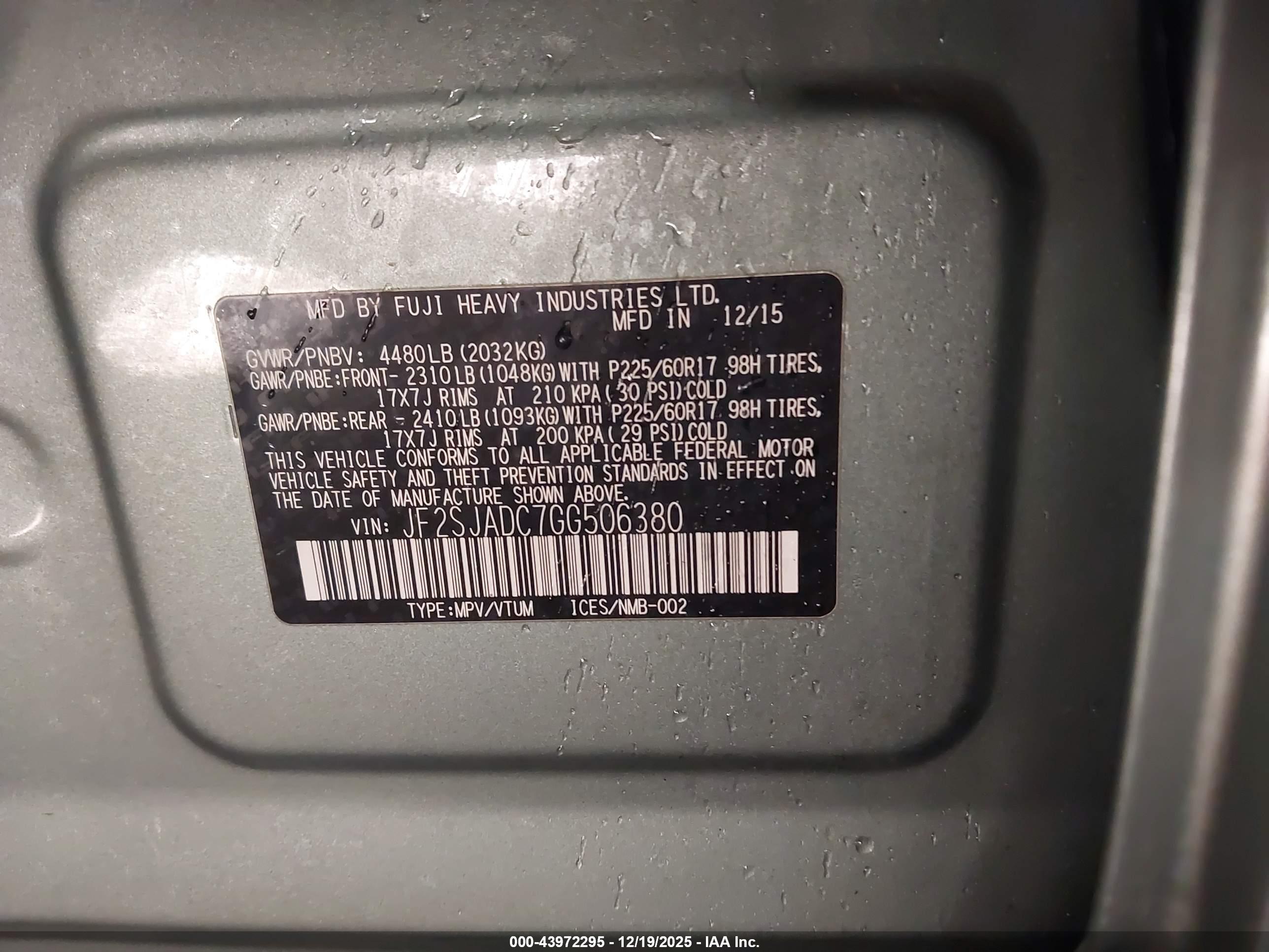 SUBARU FORESTER image 9