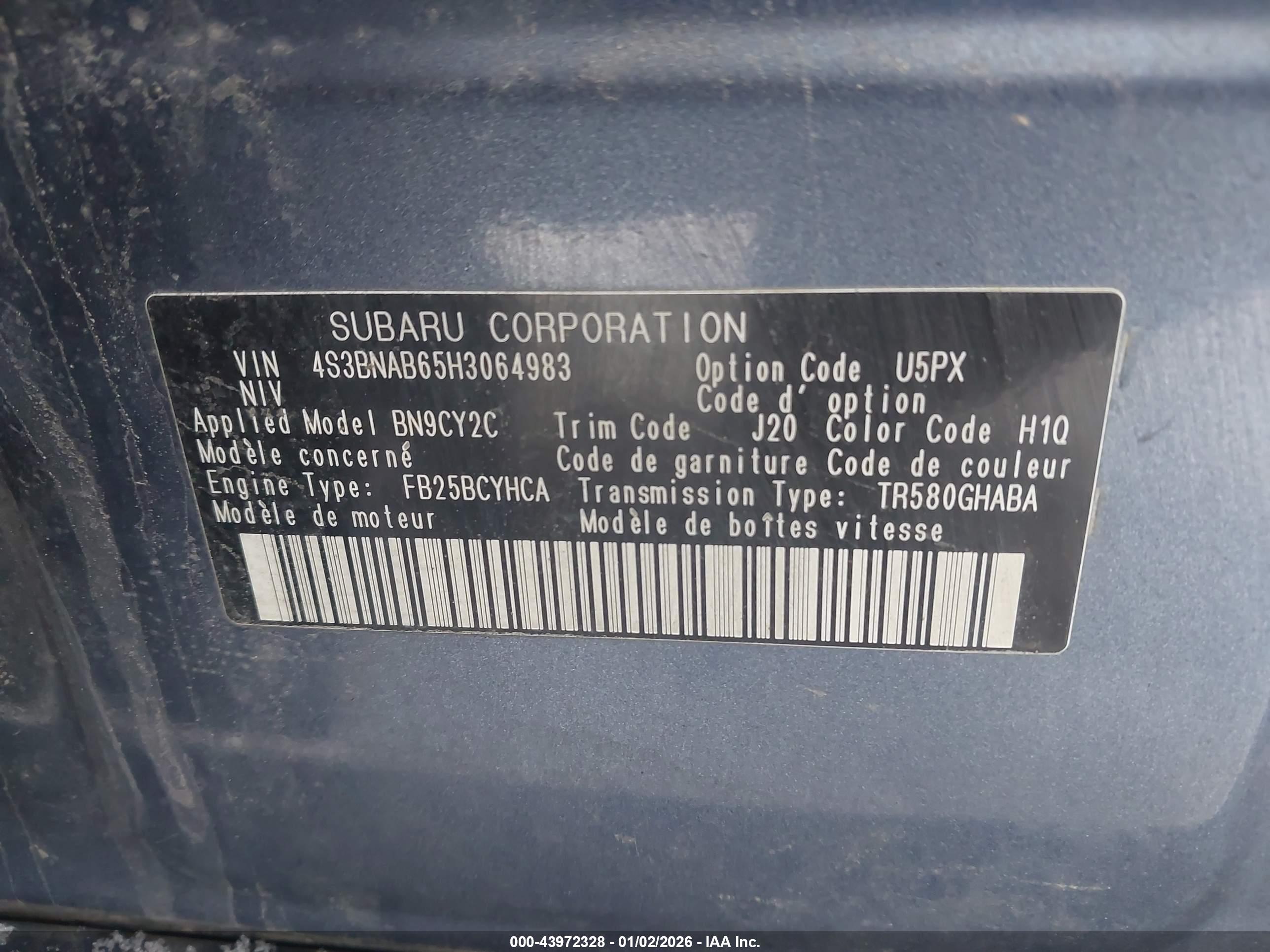 SUBARU LEGACY image 9