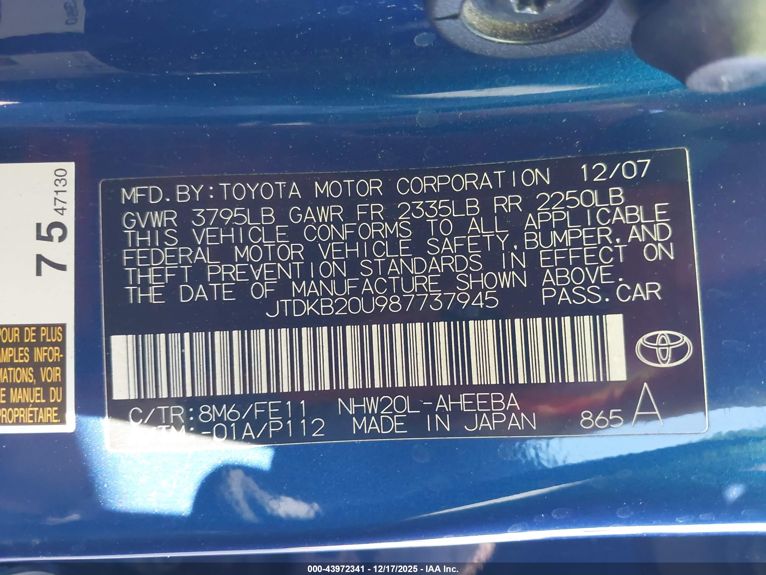 TOYOTA PRIUS image 9