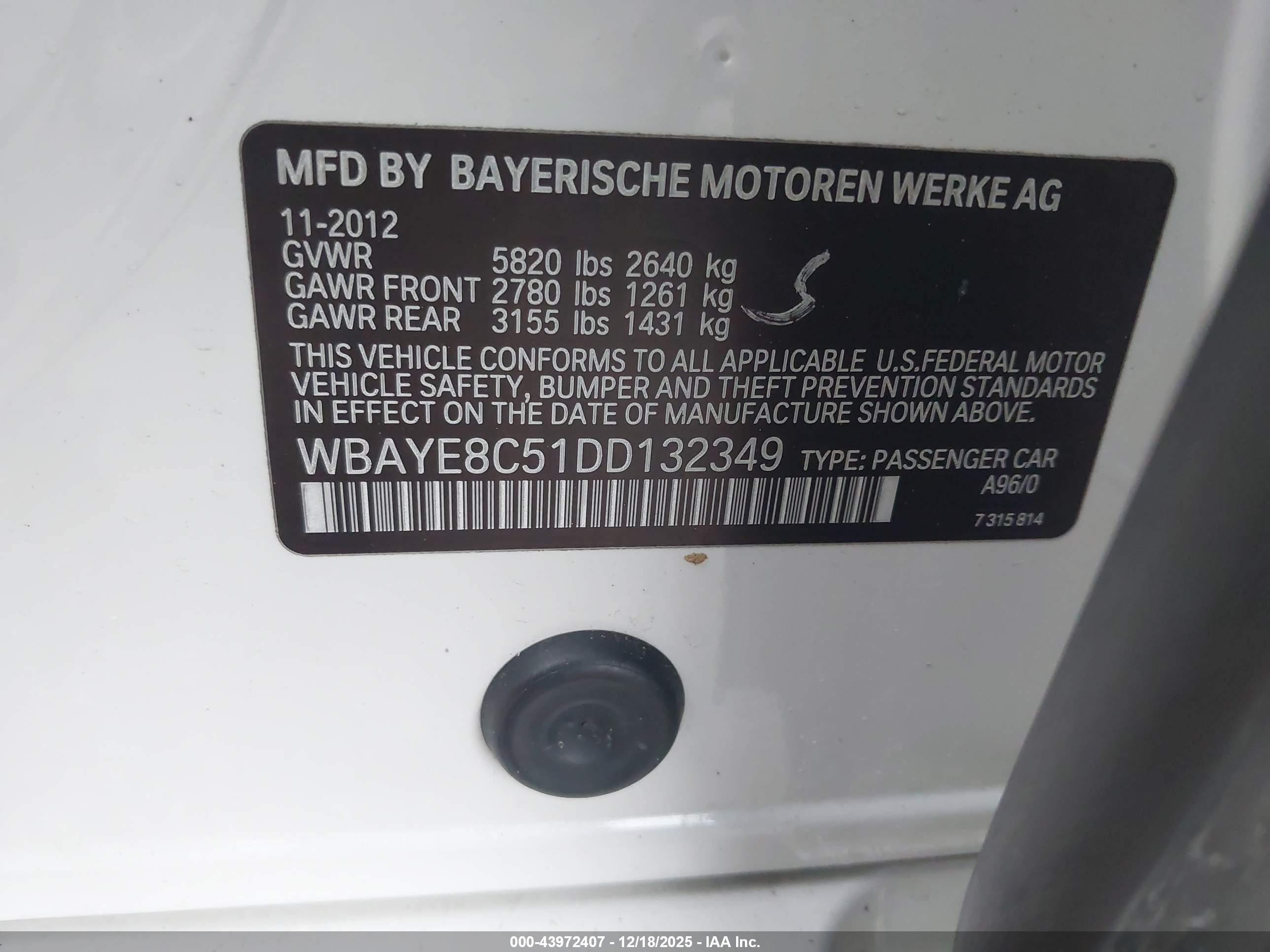 BMW 750LI image 9